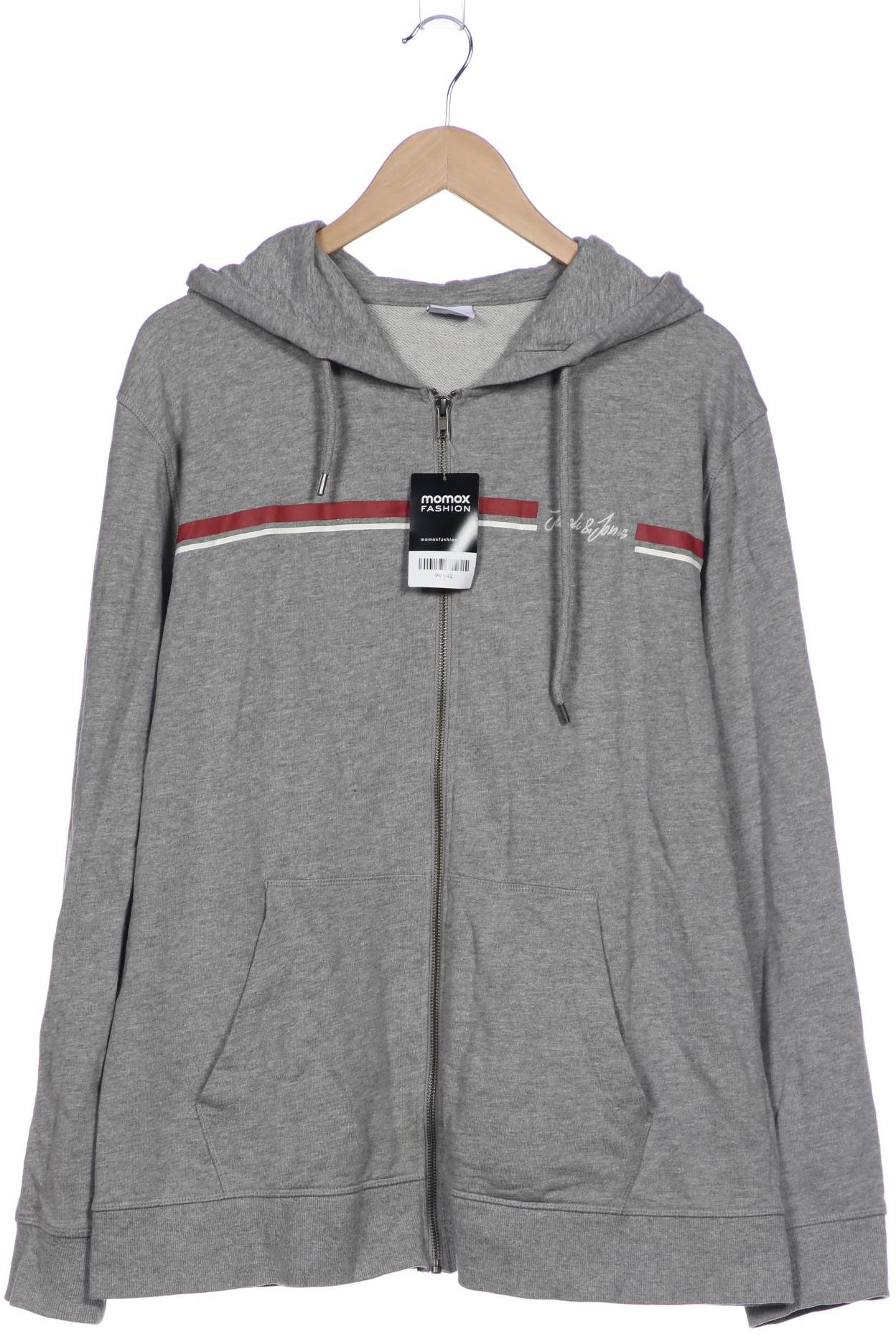 

Jack & Jones Herren Kapuzenpullover, grau, Gr. 56