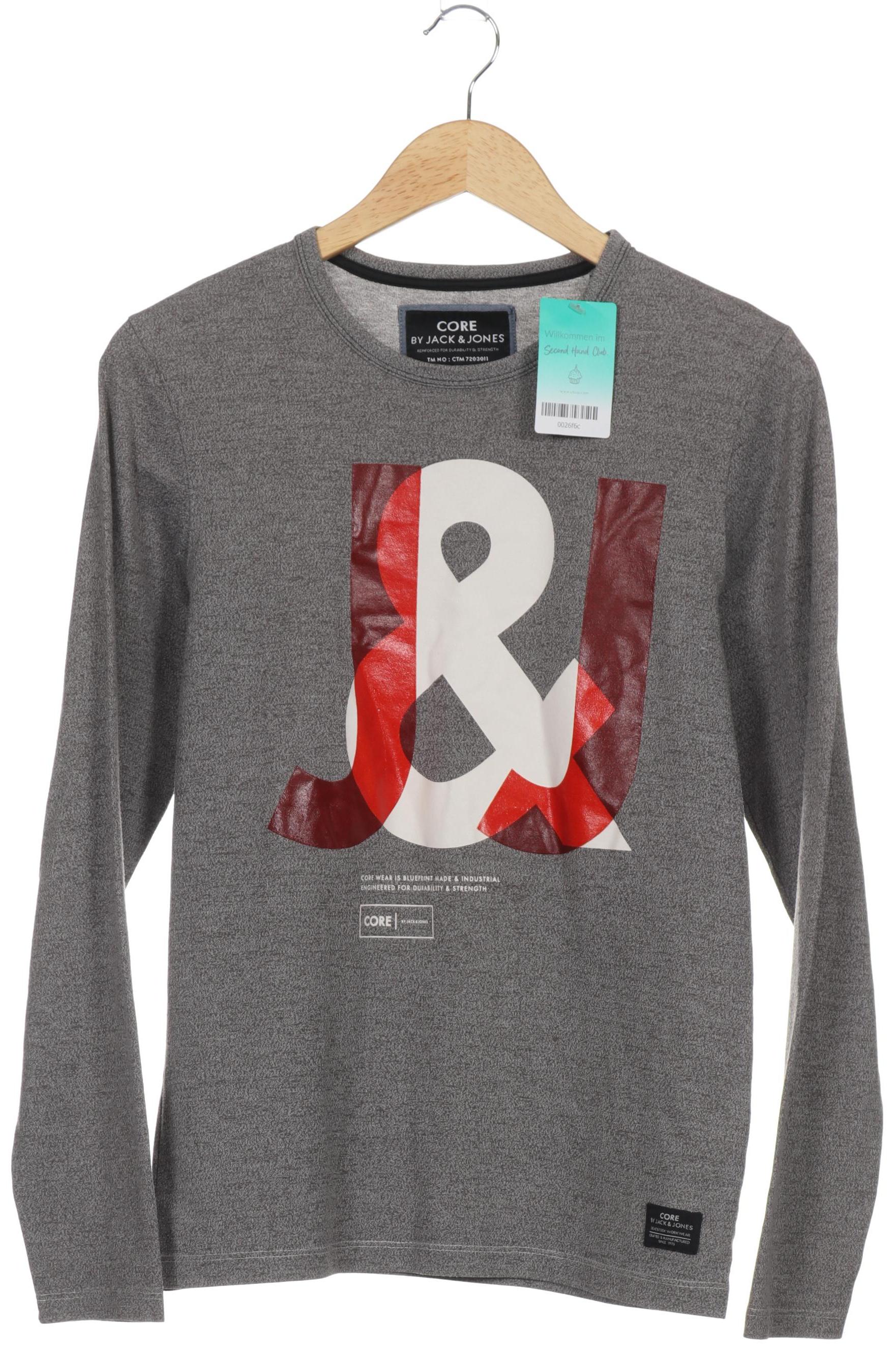 

Jack & Jones Herren Langarmshirt, grau, Gr. 48