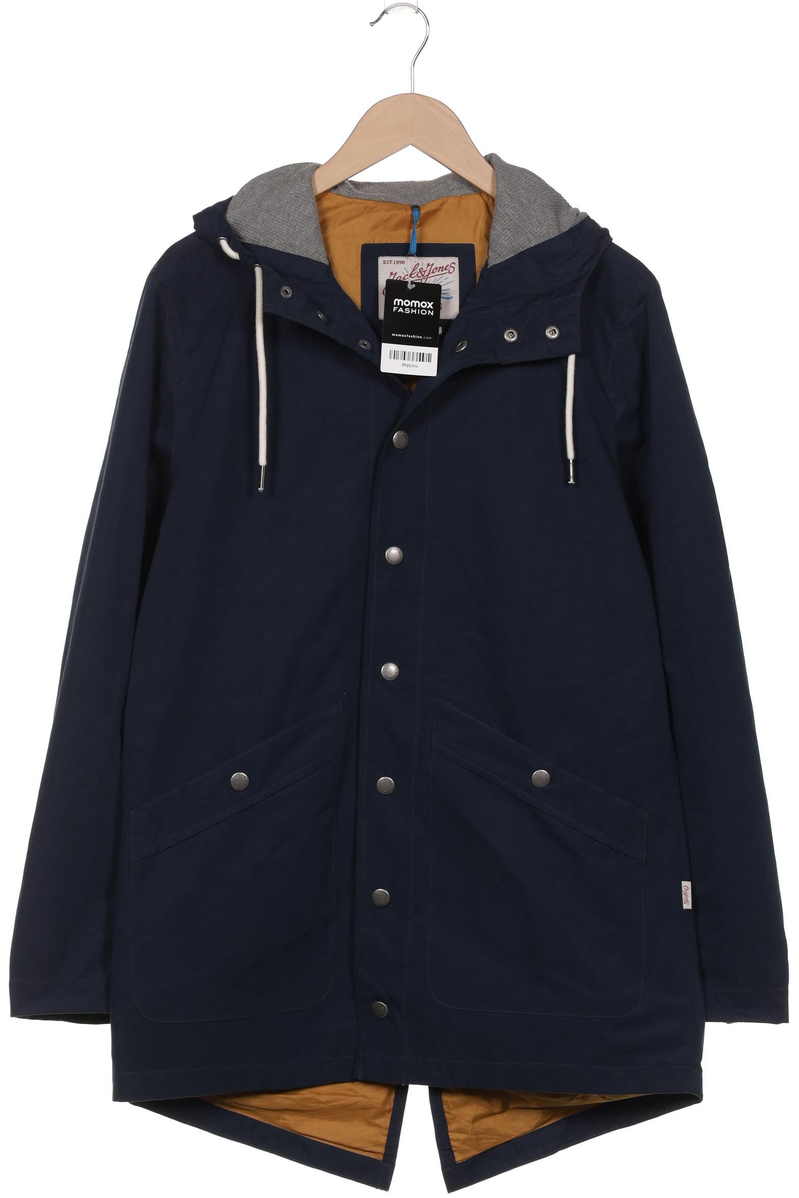 

Jack & Jones Herren Mantel, marineblau, Gr. 52
