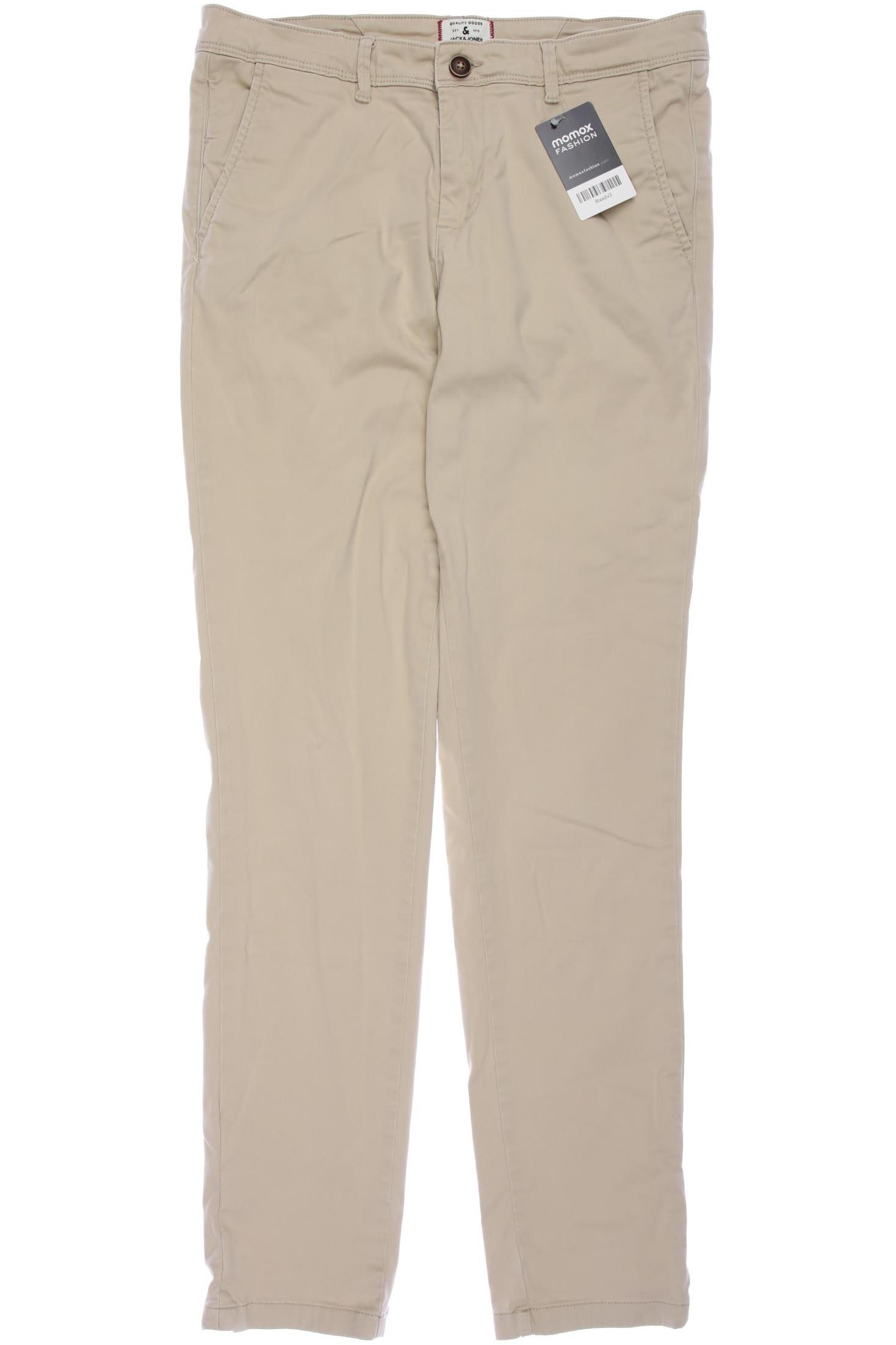 

JACK & JONES Herren Stoffhose, beige