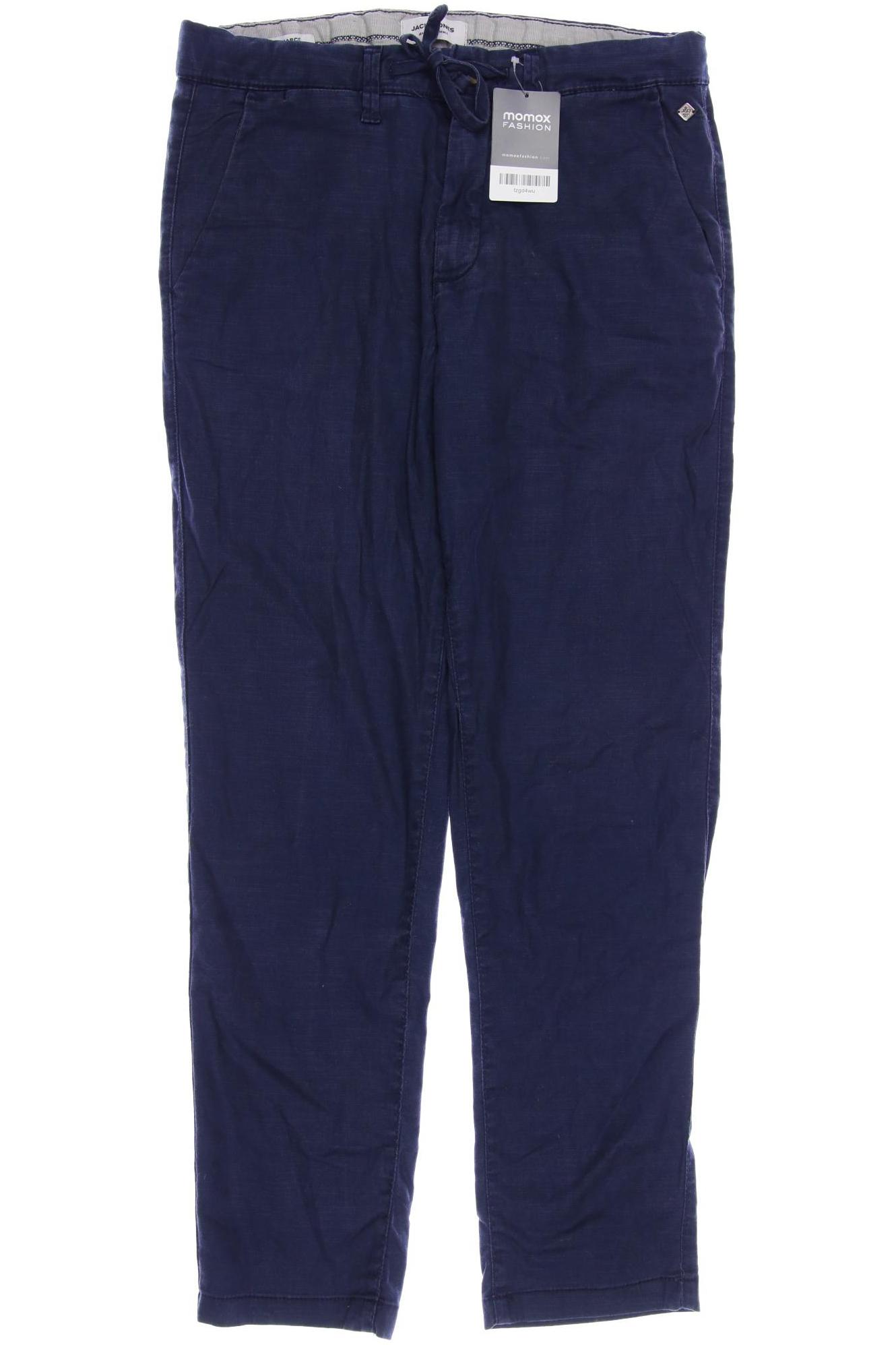 

JACK & JONES Herren Stoffhose, blau