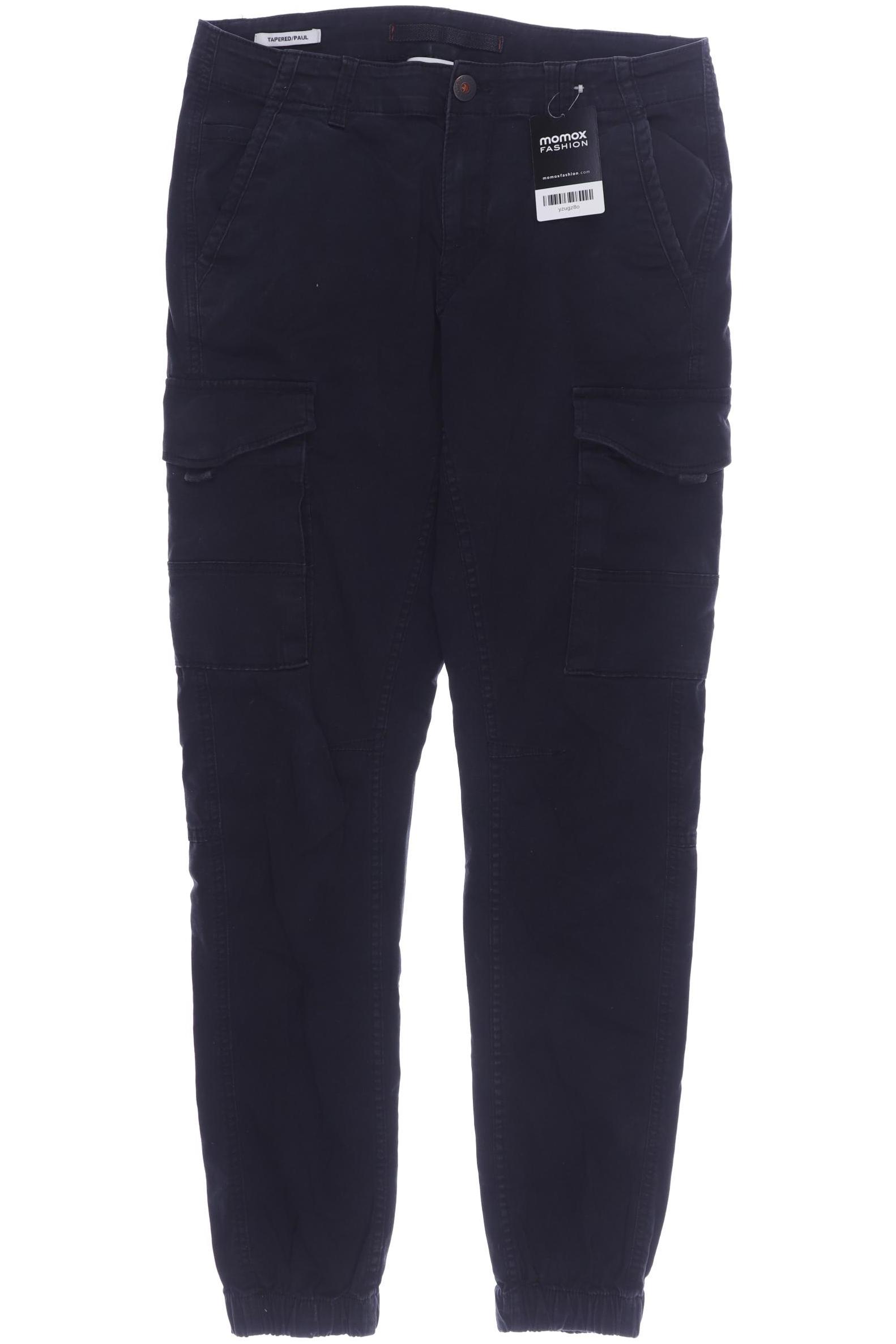 

Jack & Jones Herren Stoffhose, schwarz, Gr. 30