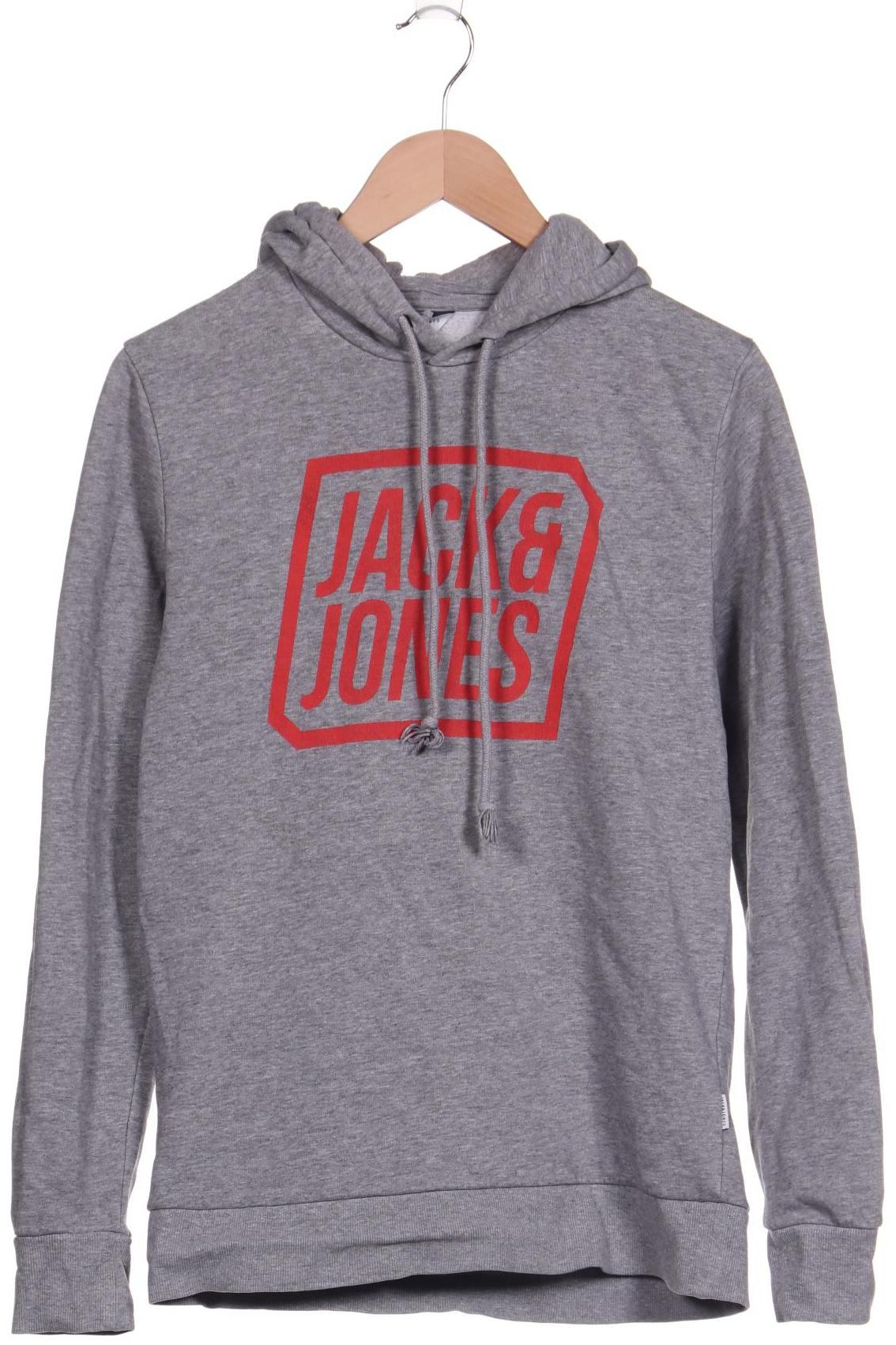 

JACK & JONES Herren Kapuzenpullover, grau