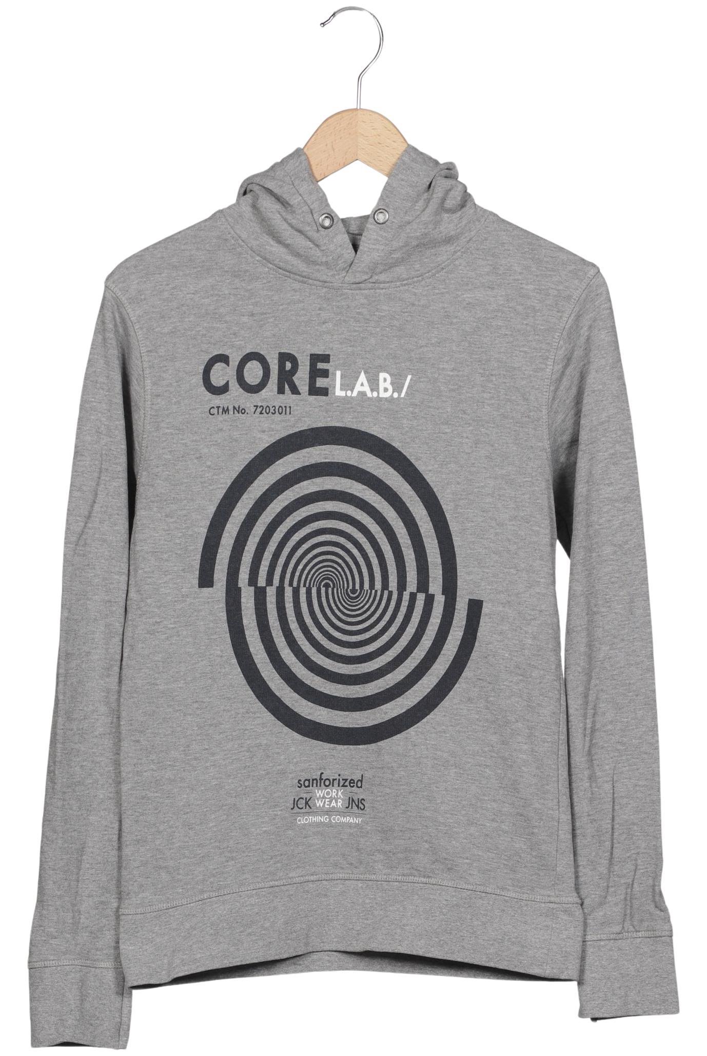 

Jack & Jones Herren Kapuzenpullover, grau, Gr. 46