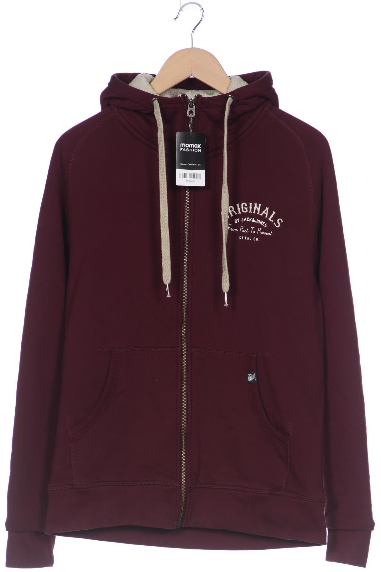 

Jack & Jones Herren Kapuzenpullover, bordeaux, Gr. 52