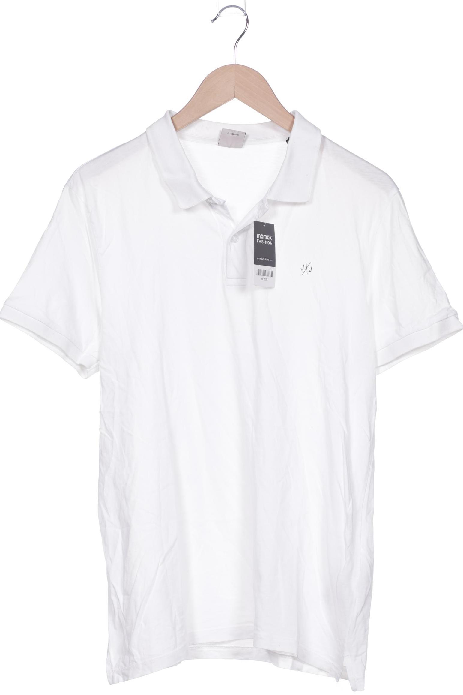 

Jack & Jones Herren Poloshirt, weiß, Gr. 52