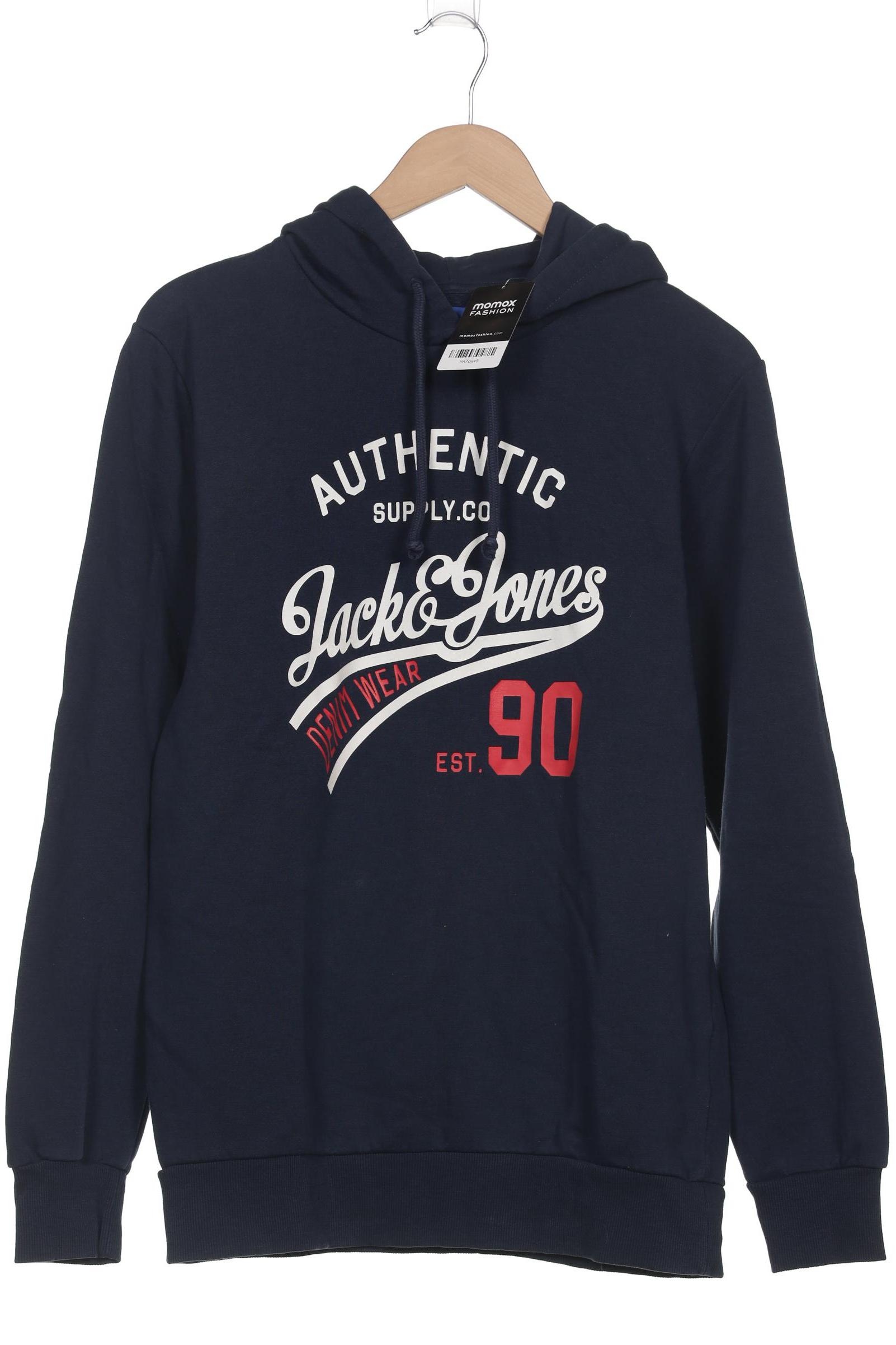 

Jack & Jones Herren Kapuzenpullover, marineblau, Gr. 52