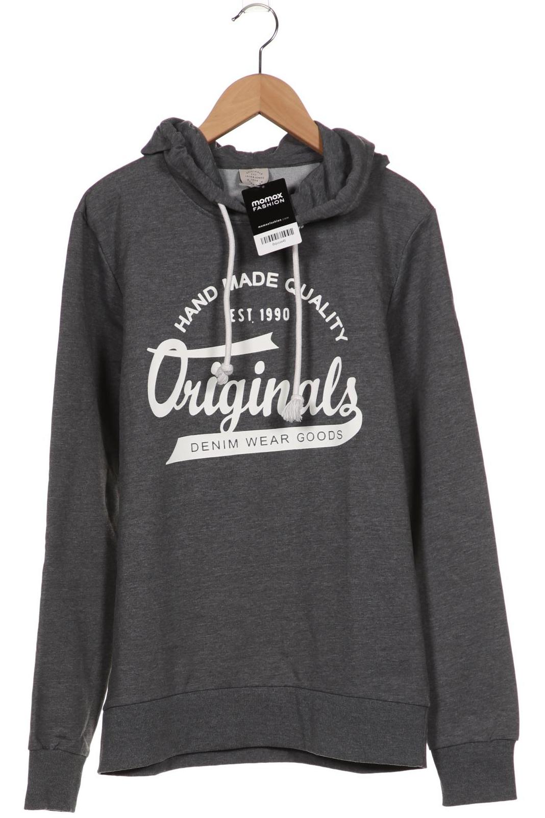 

JACK & JONES Herren Kapuzenpullover, grau