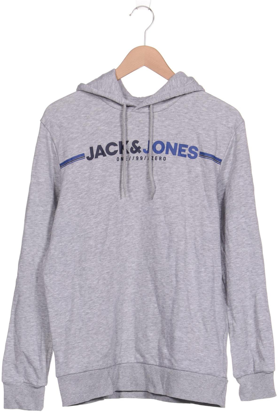 

JACK & JONES Herren Kapuzenpullover, grau