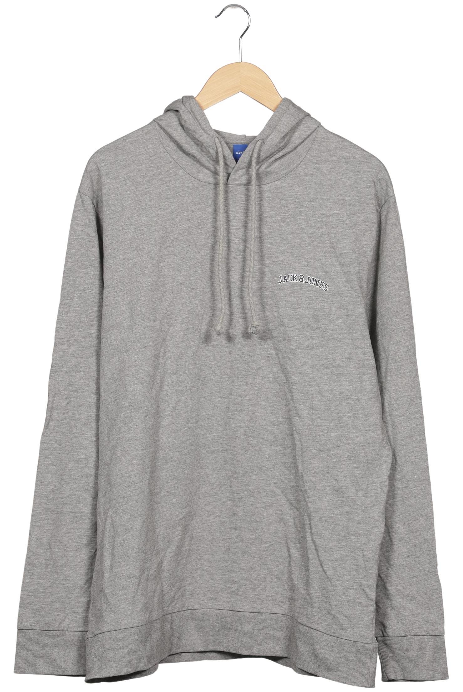 

Jack & Jones Herren Kapuzenpullover, grau, Gr. 56