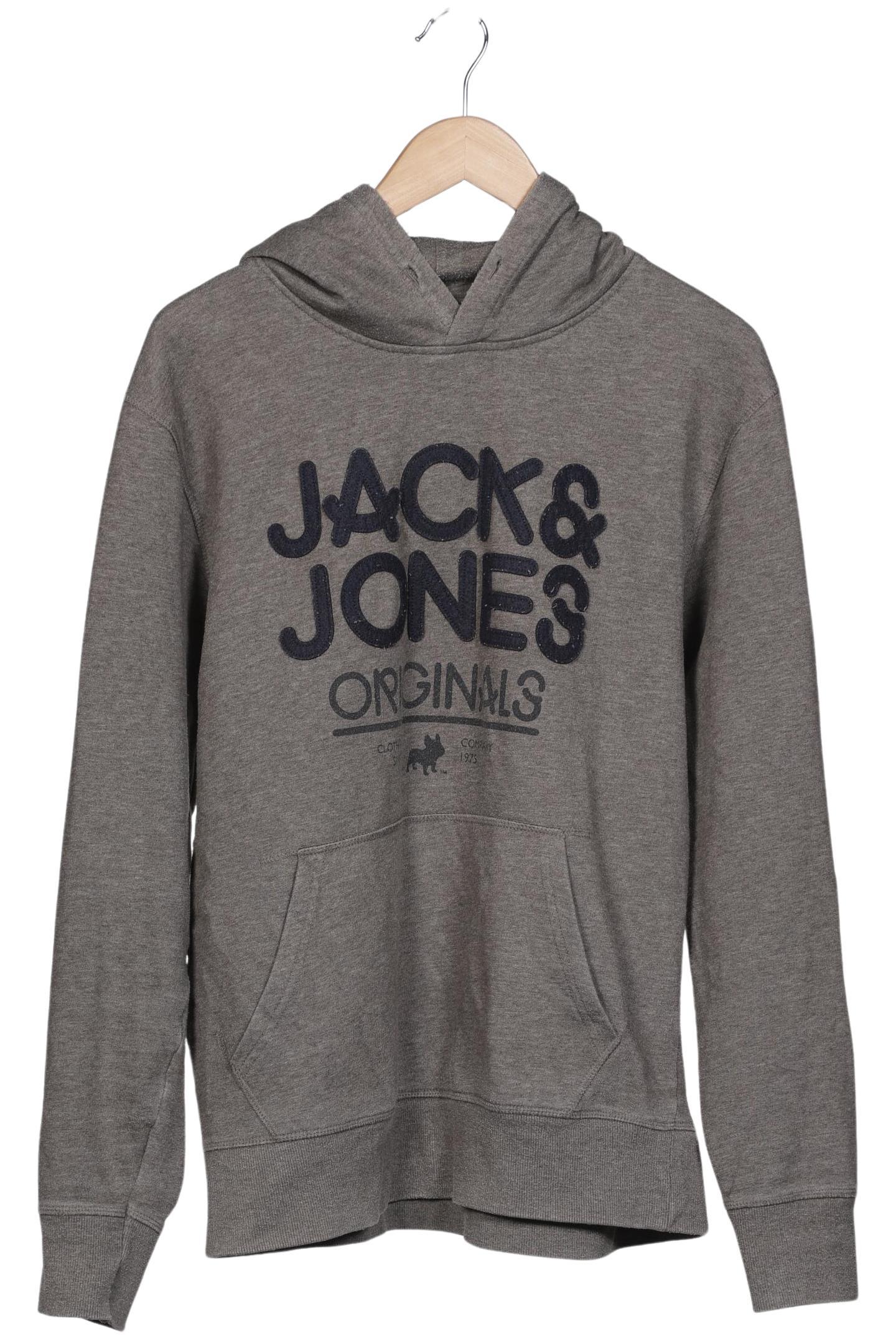 

Jack & Jones Herren Kapuzenpullover, grau, Gr. 54