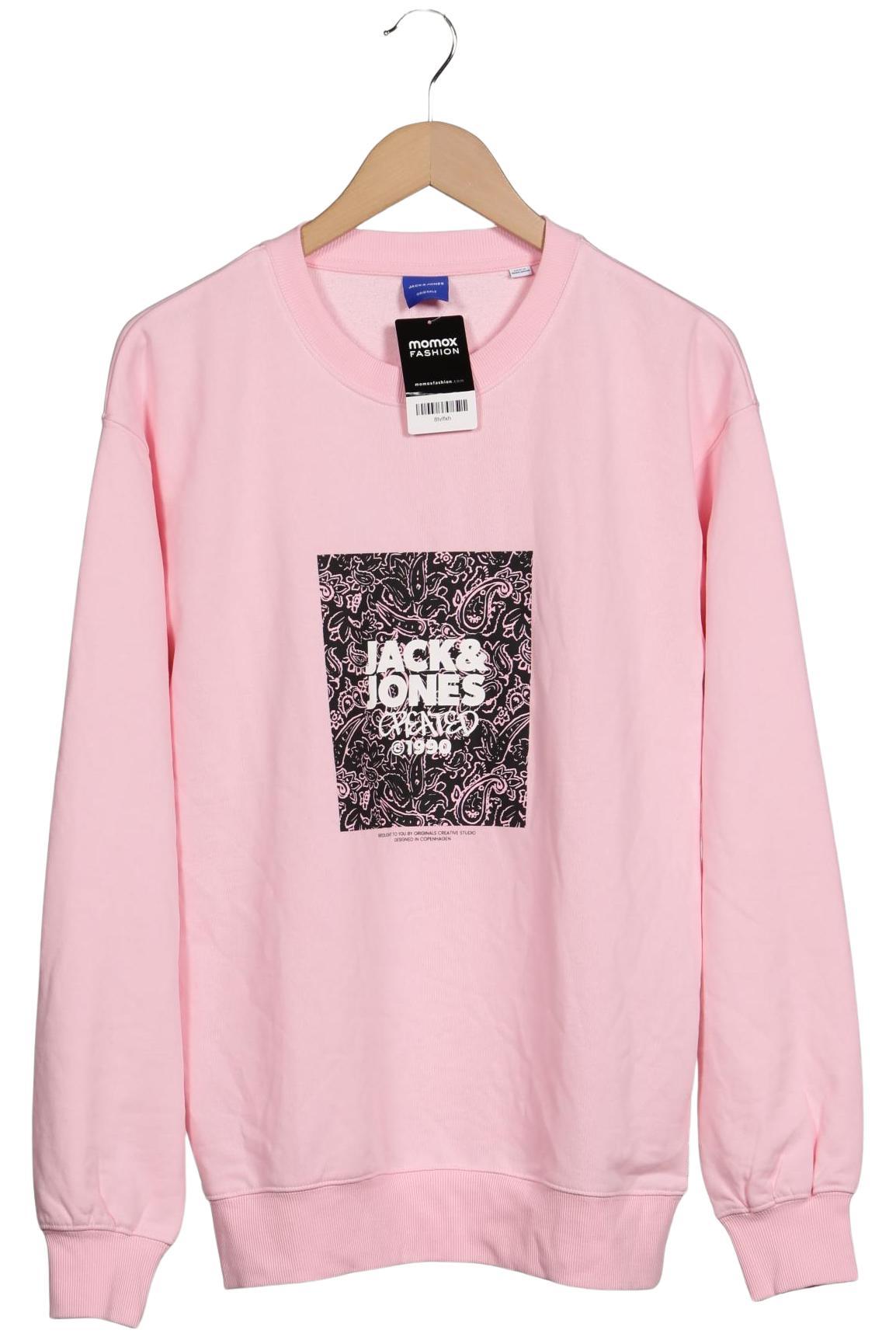 

Jack & Jones Herren Sweatshirt, pink, Gr. 52