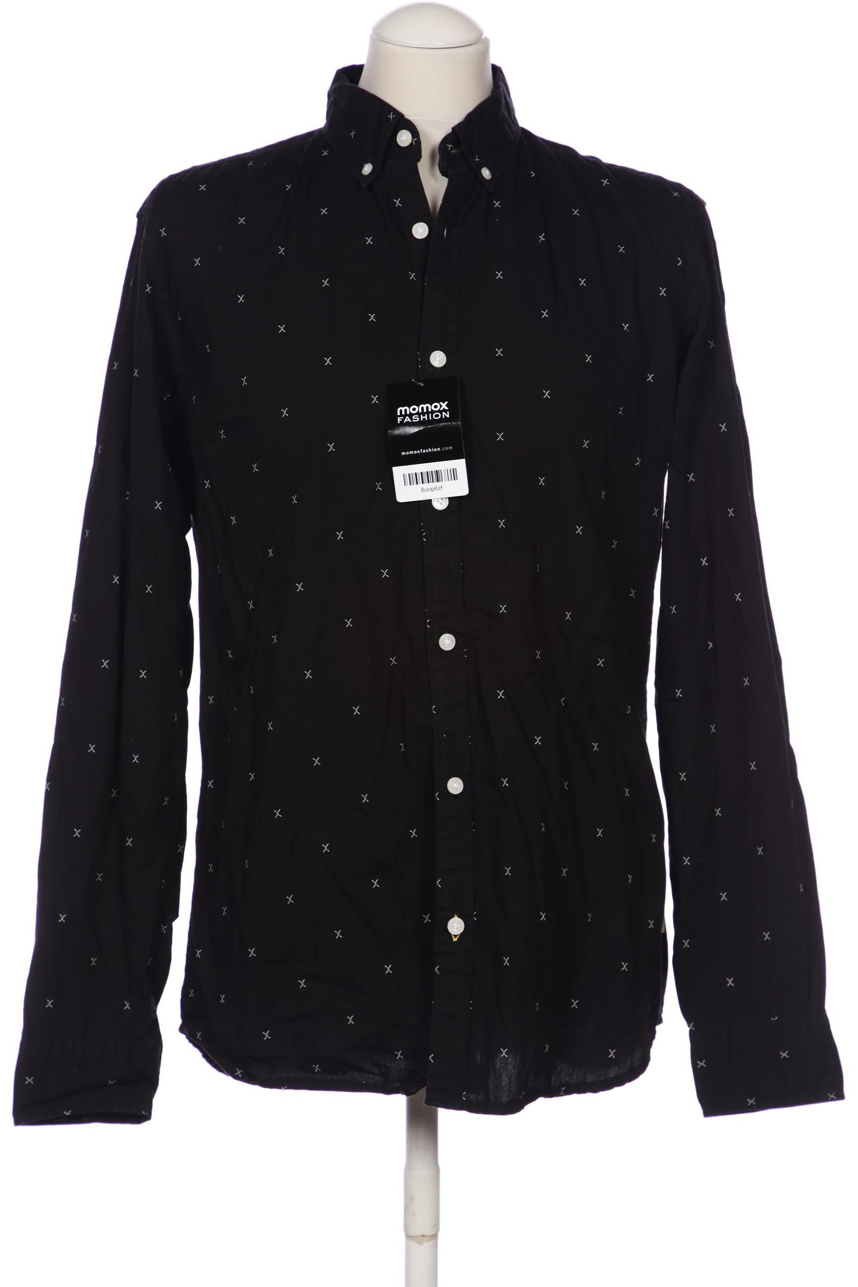 

JACK & JONES Herren Hemd, schwarz