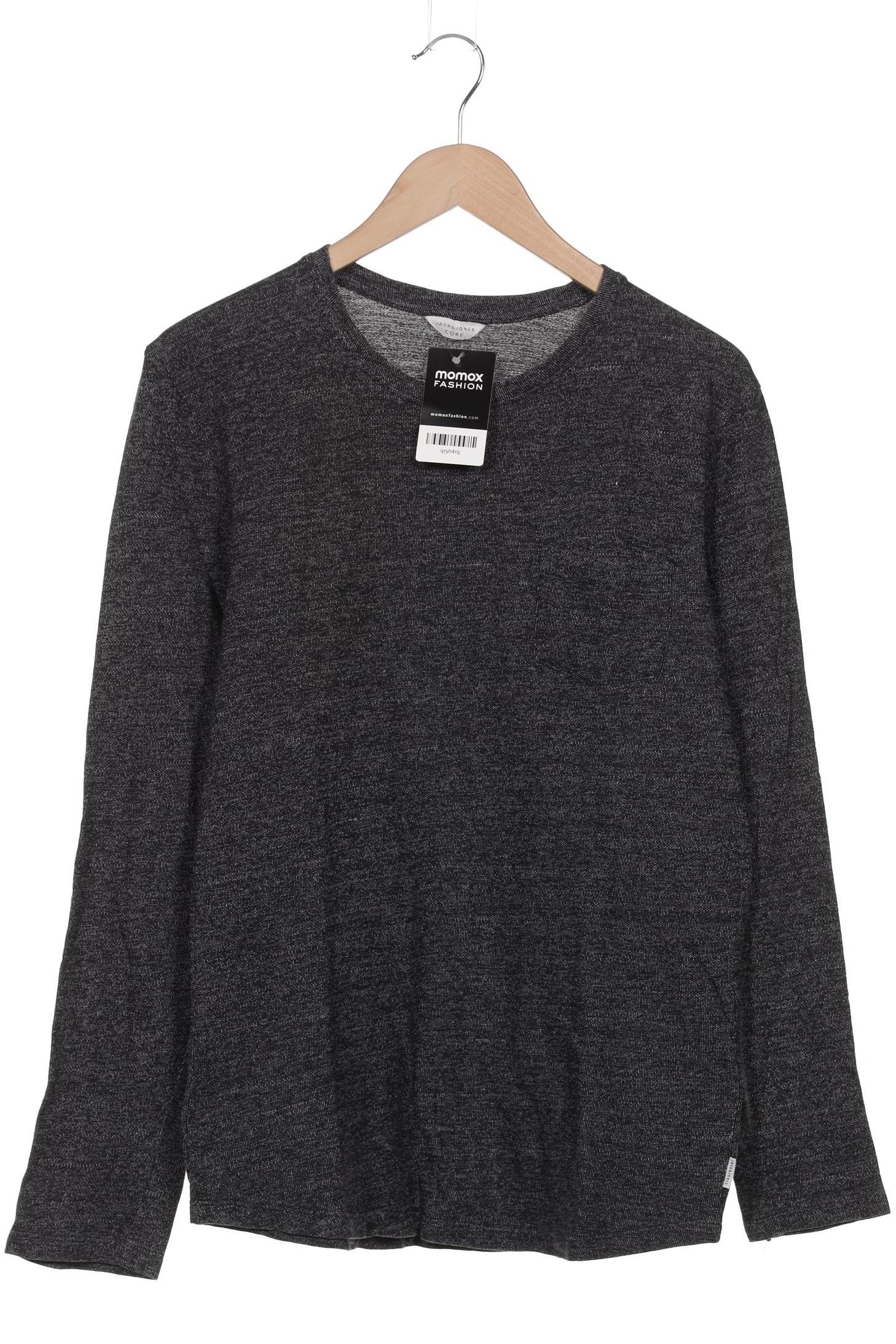 Thumbnail - Jack &amp; Jones Herren Langarmshirt, schwarz, Gr. 46