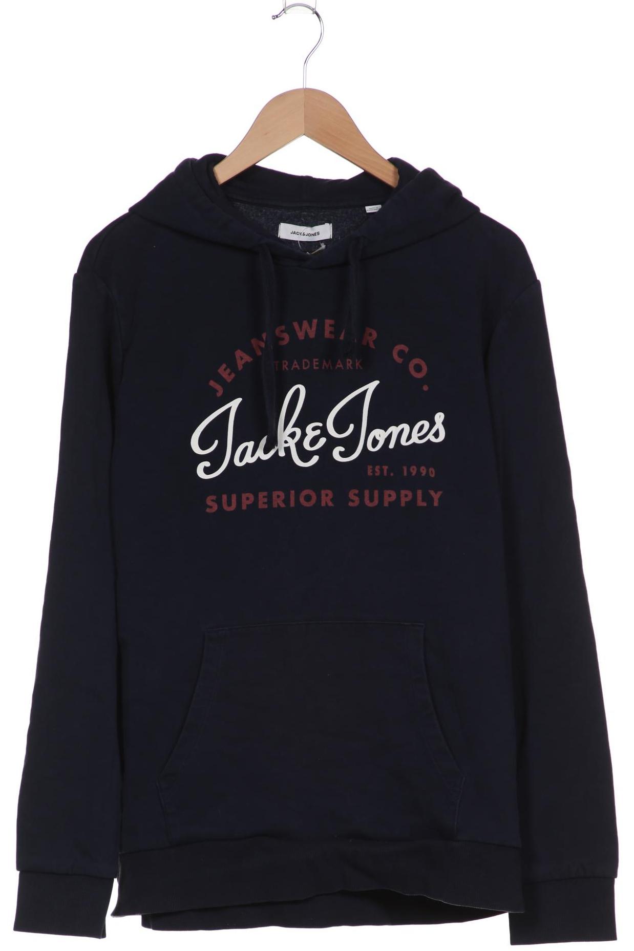 

JACK & JONES Herren Kapuzenpullover, marineblau
