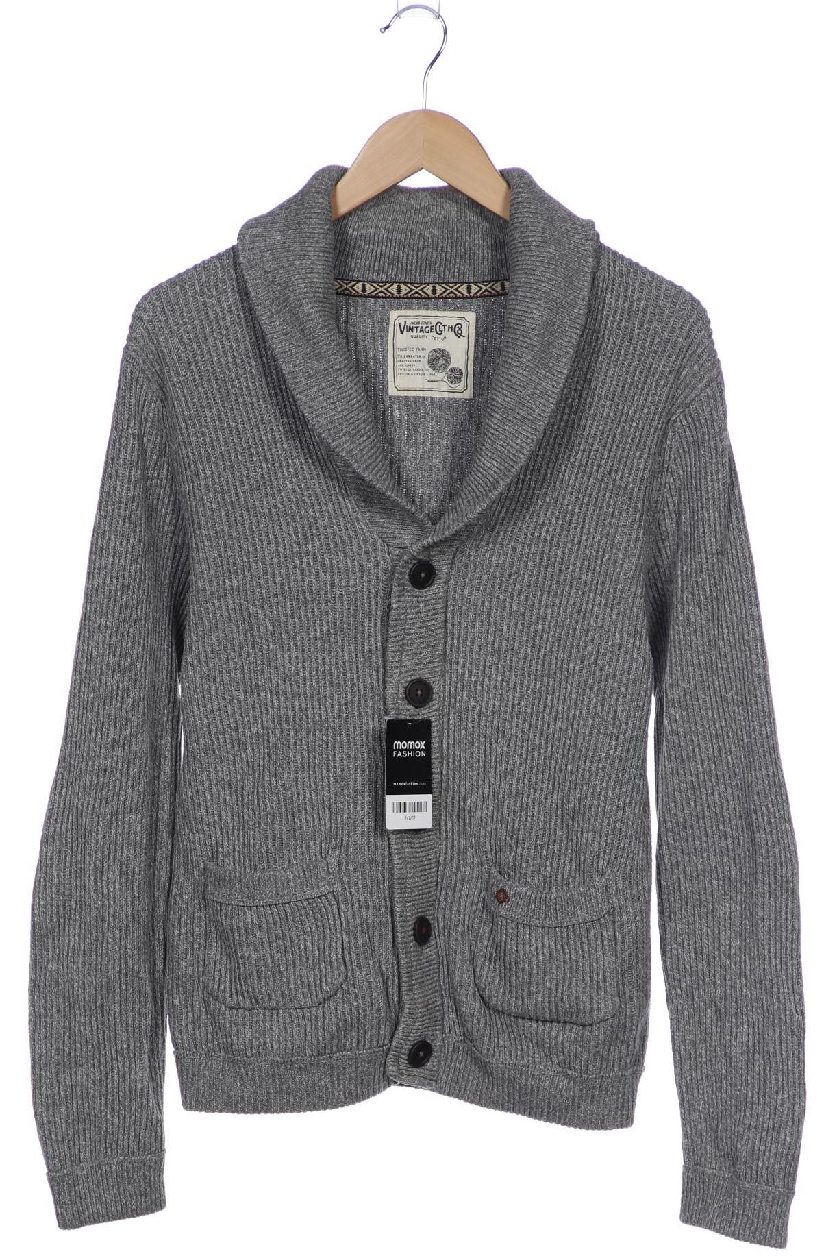 

Jack & Jones Herren Strickjacke, grau, Gr. 52
