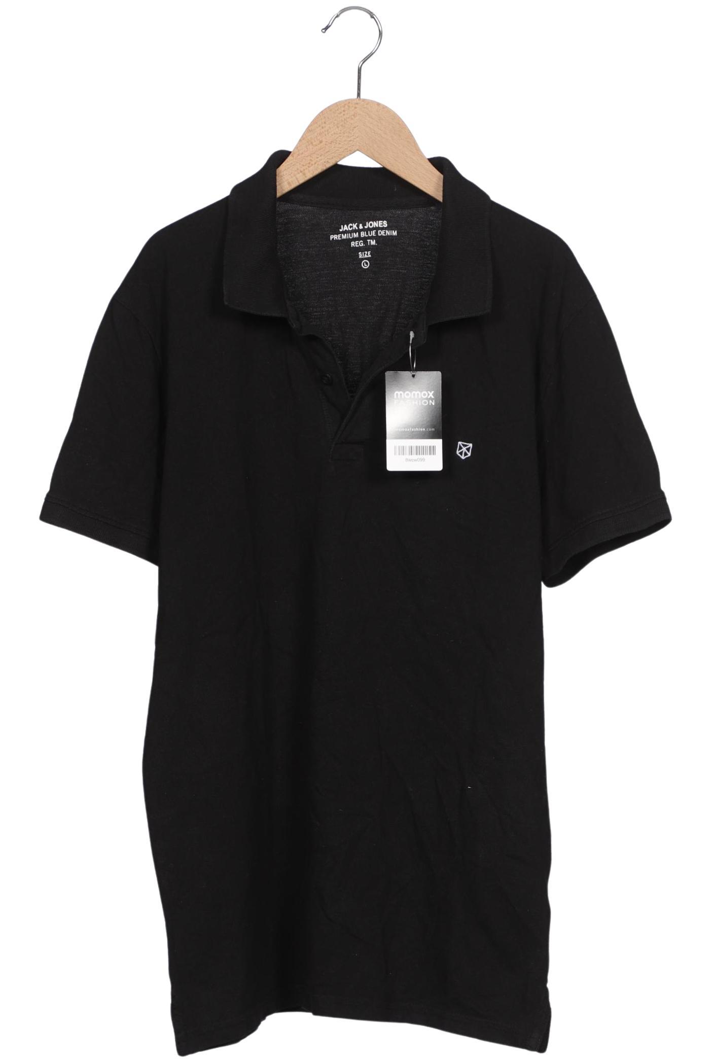 

Jack & Jones Herren Poloshirt, schwarz, Gr. 52
