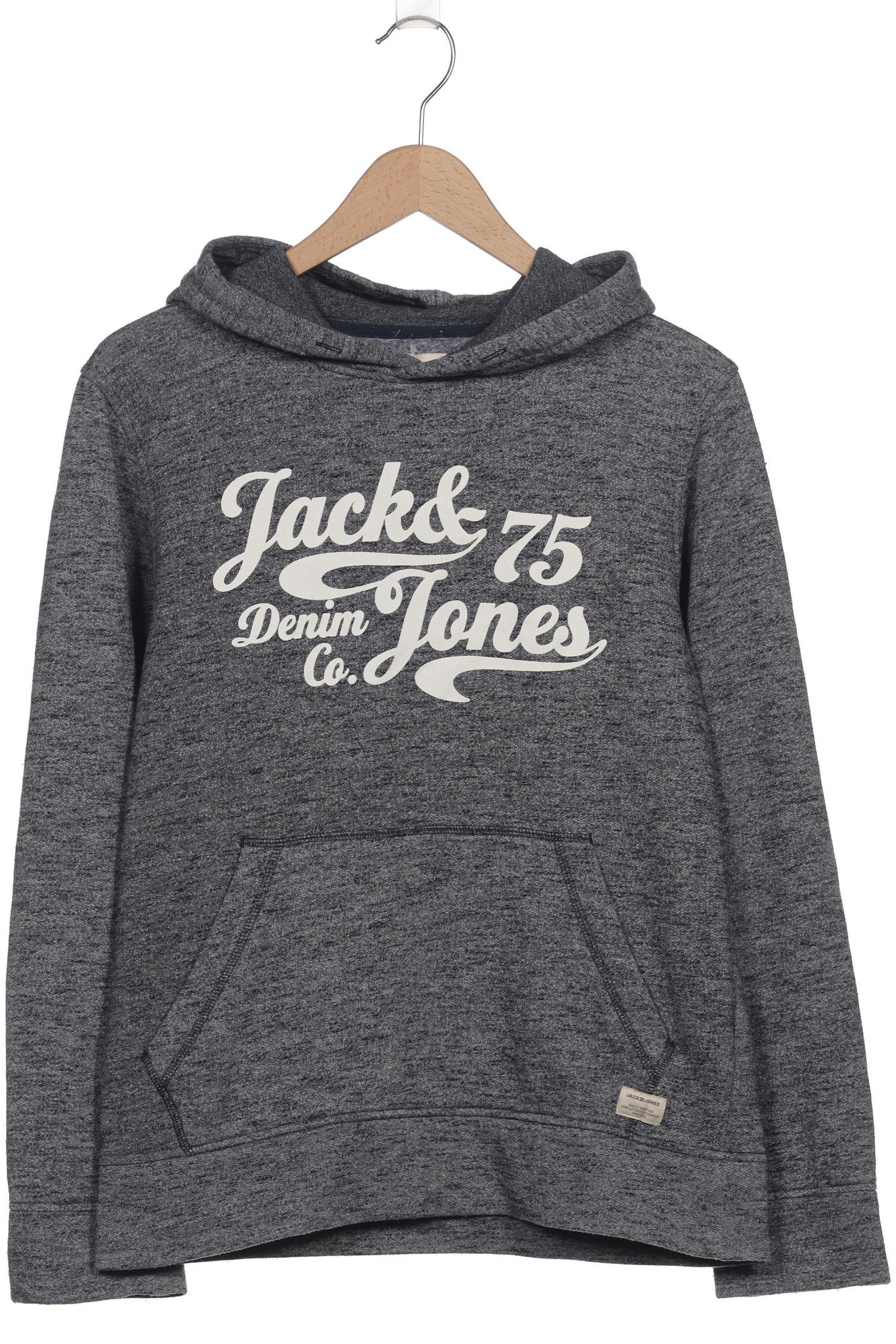 

Jack & Jones Herren Kapuzenpullover, grau, Gr. 46