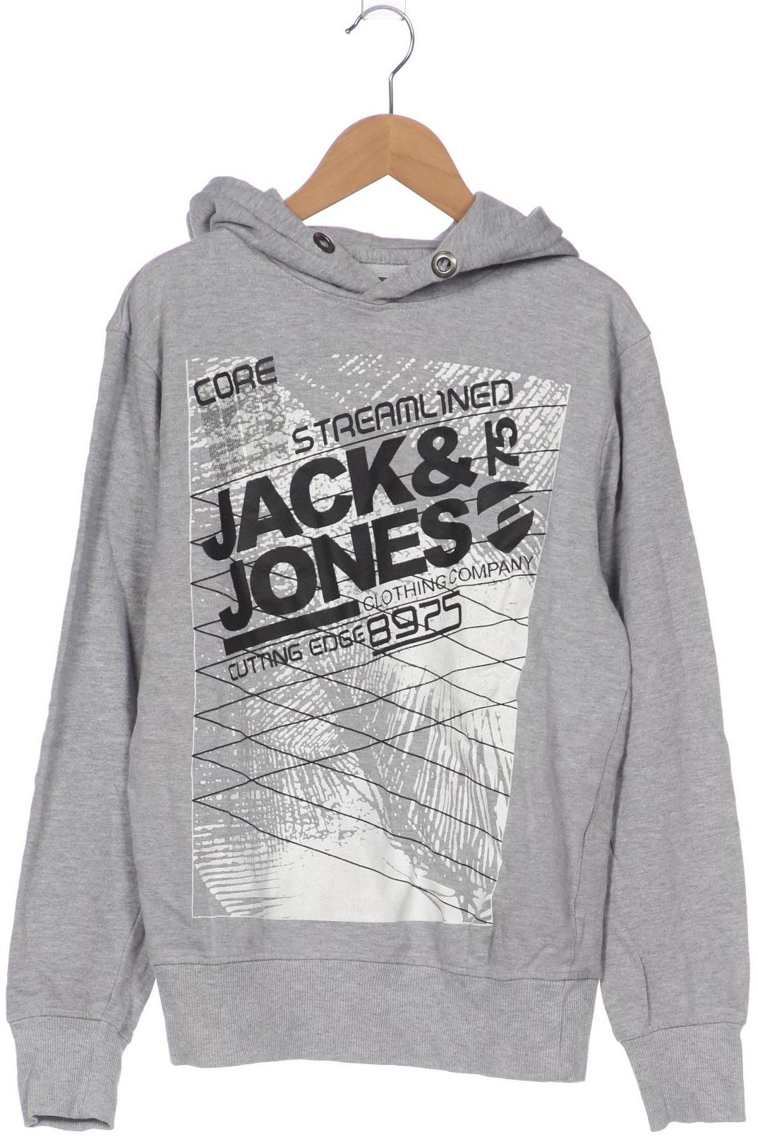 

Jack & Jones Herren Kapuzenpullover, grau, Gr. 46