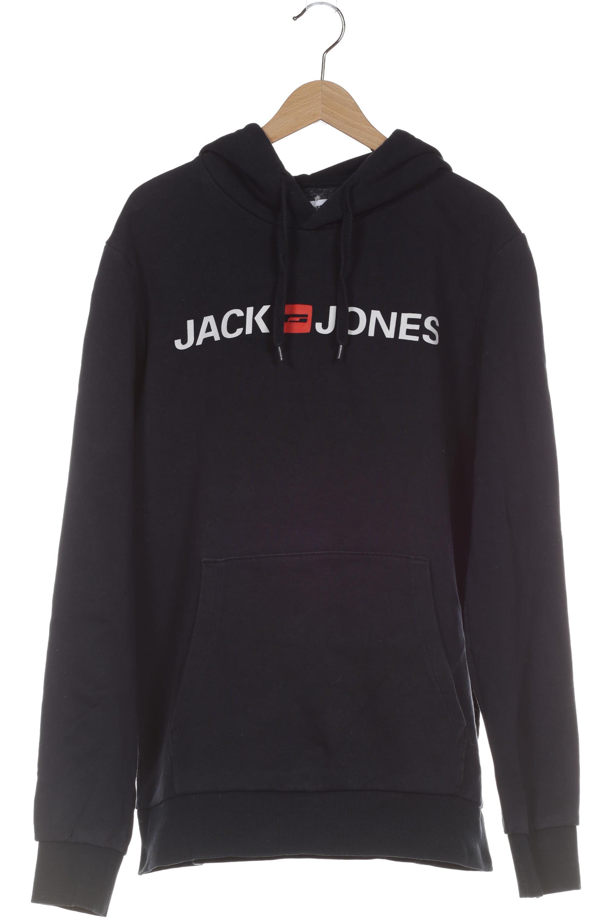 

Jack & Jones Herren Kapuzenpullover, blau, Gr. 46