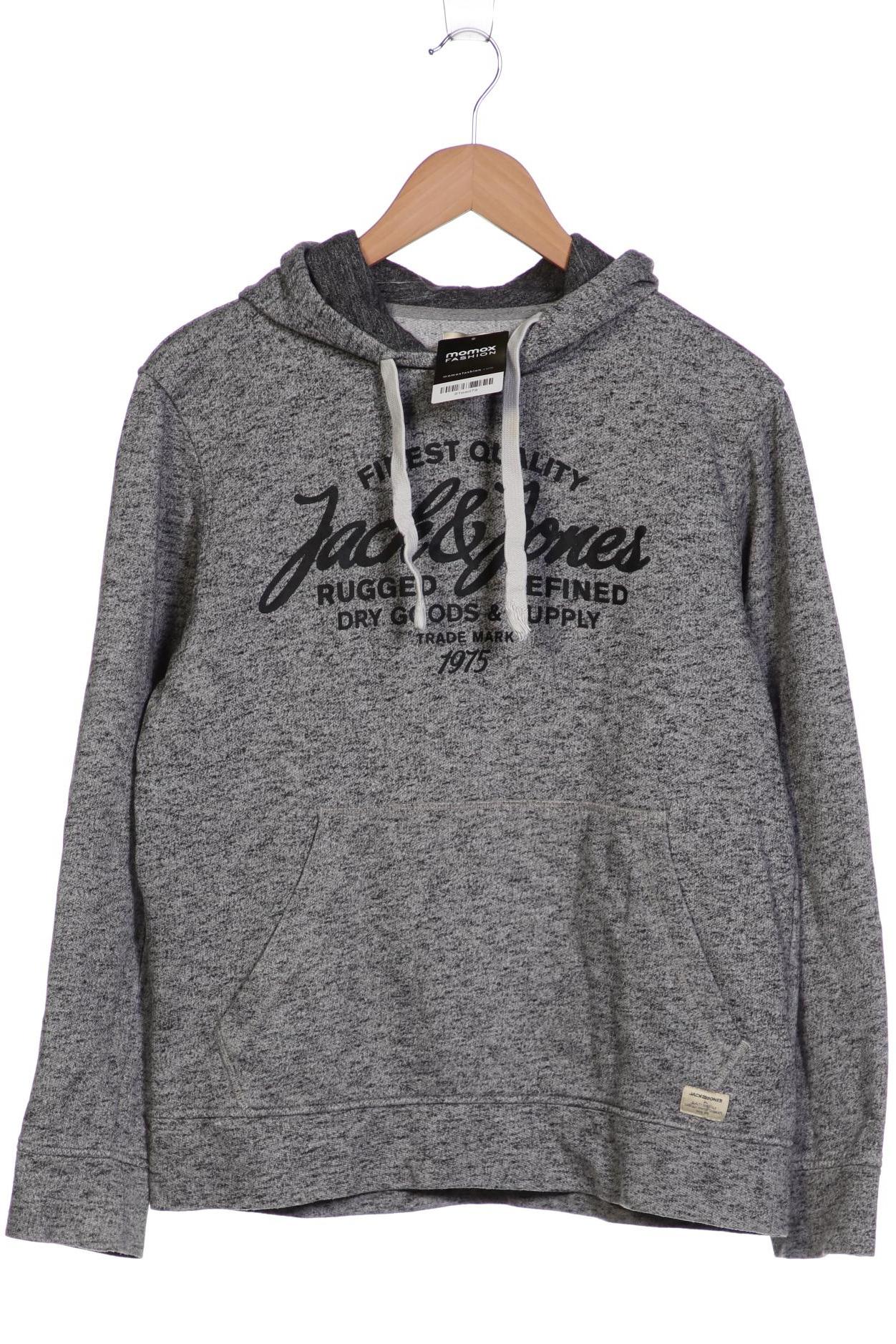 

JACK & JONES Herren Kapuzenpullover, grau