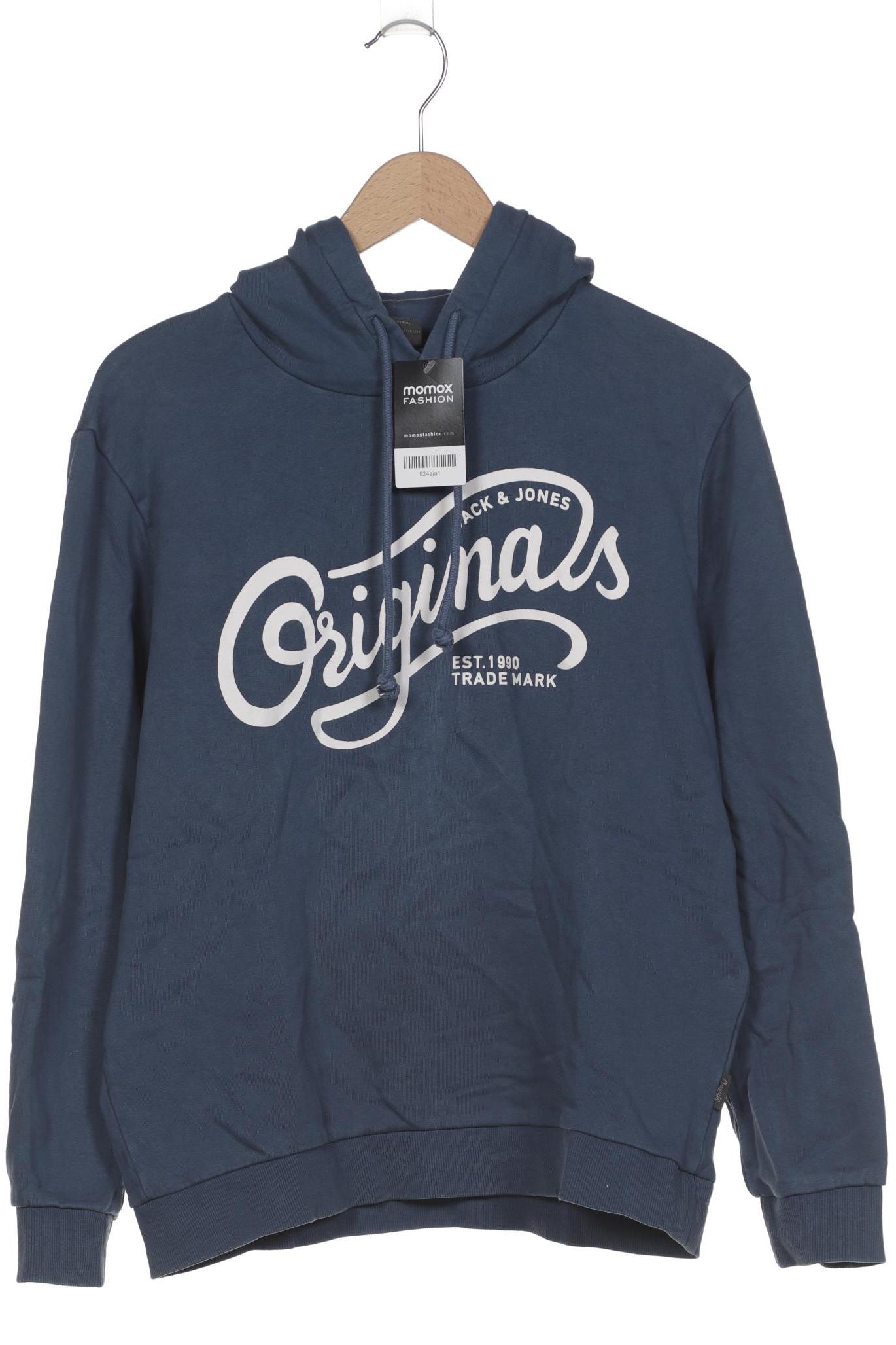 

Jack & Jones Herren Kapuzenpullover, blau, Gr. 48