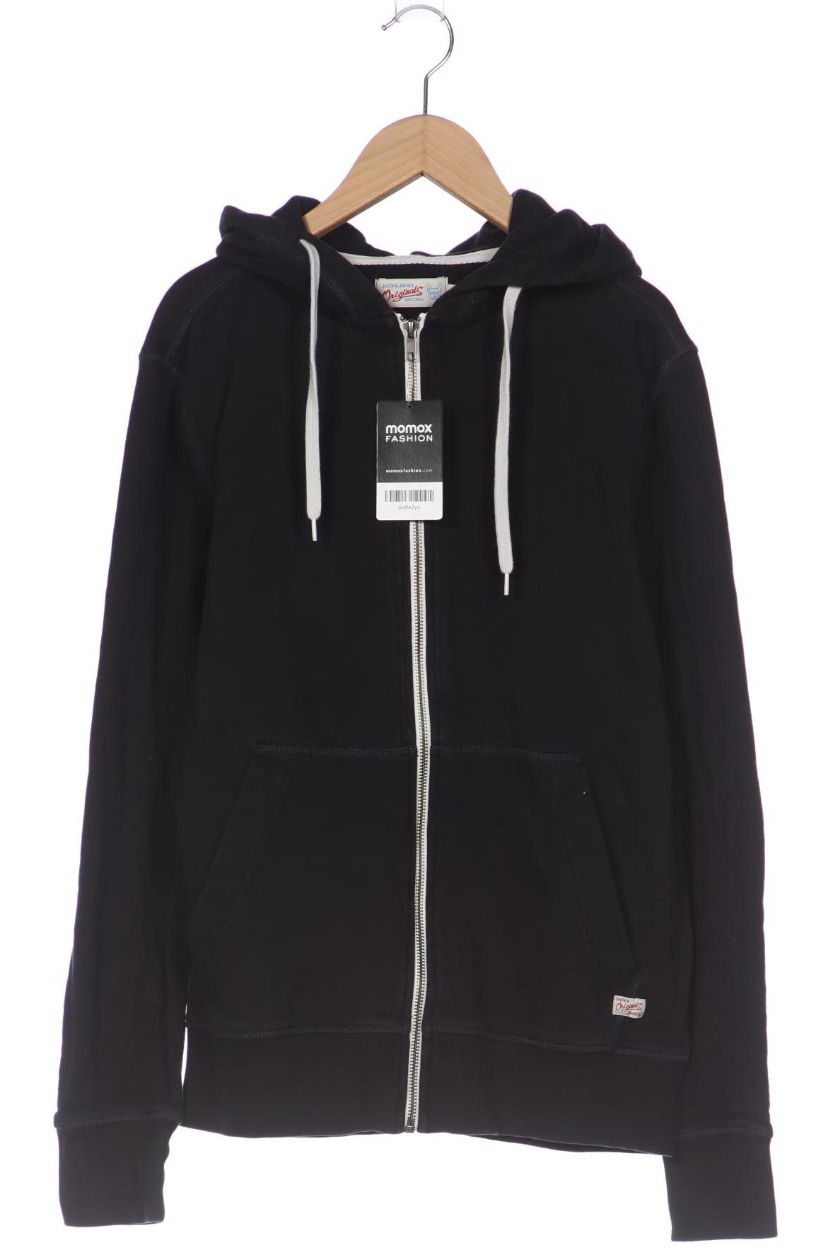 

Jack & Jones Herren Kapuzenpullover, schwarz, Gr. 48