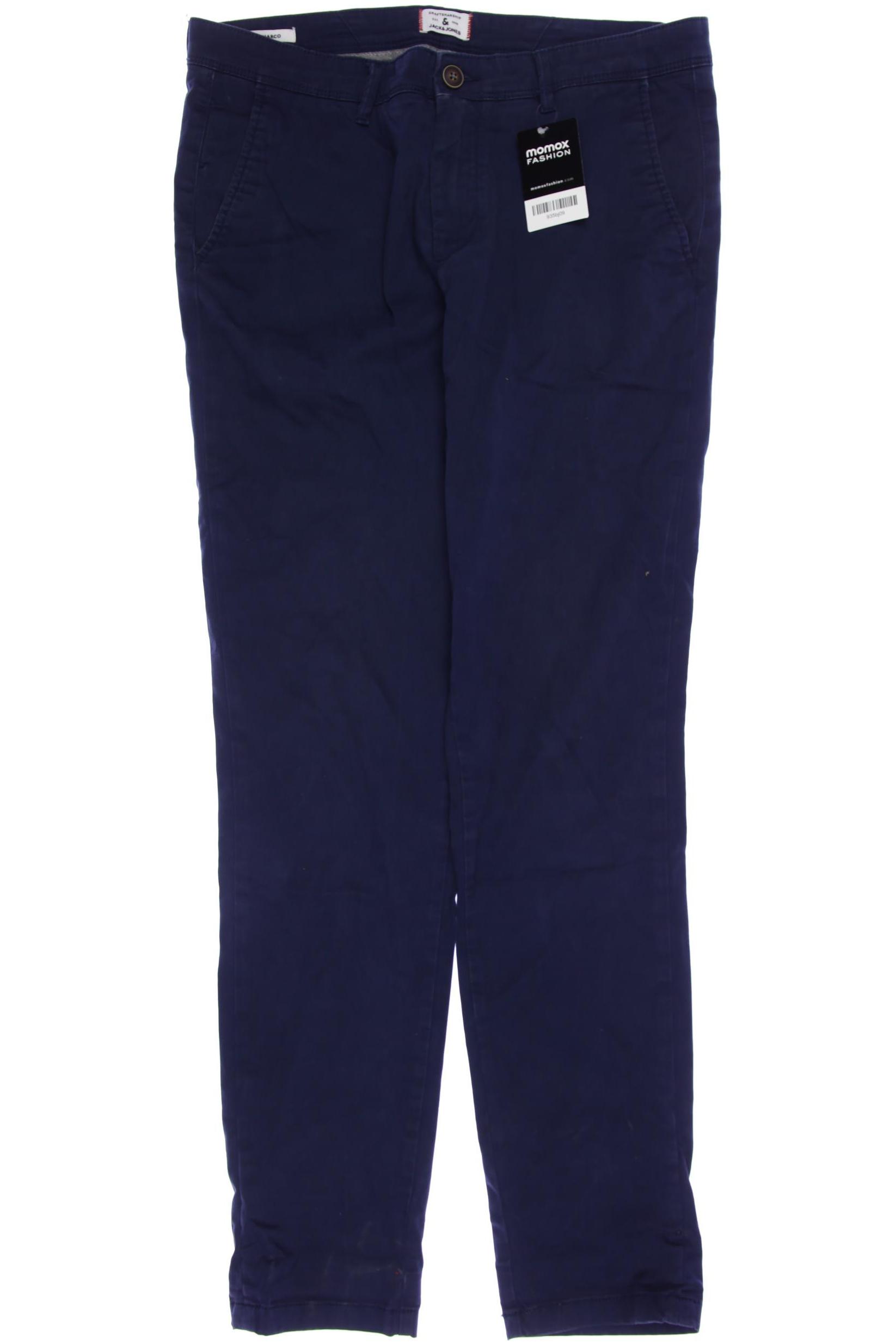

Jack & Jones Herren Stoffhose, marineblau