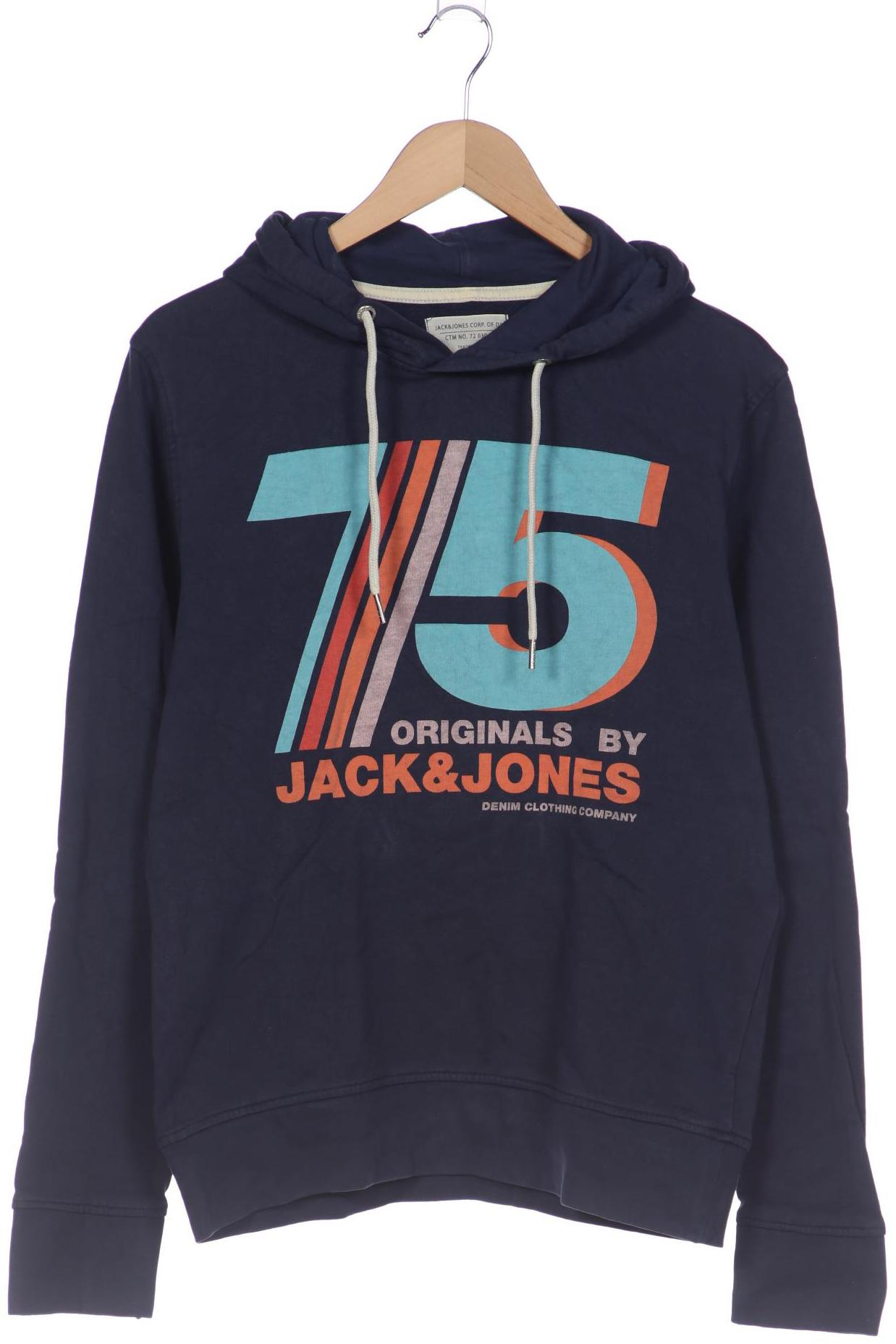 

Jack & Jones Herren Kapuzenpullover, marineblau, Gr. 48