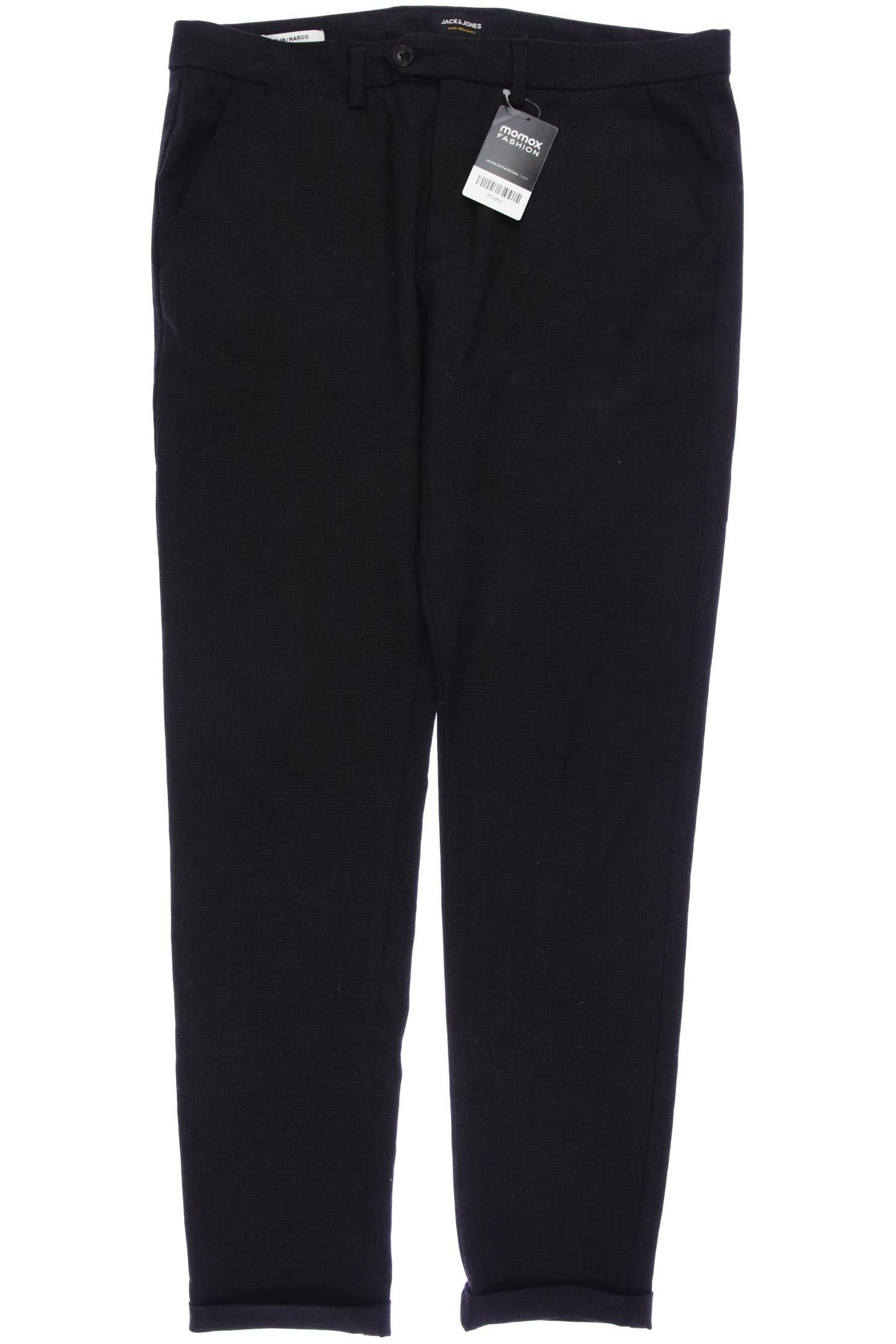 

Jack & Jones Herren Stoffhose, schwarz, Gr. 34