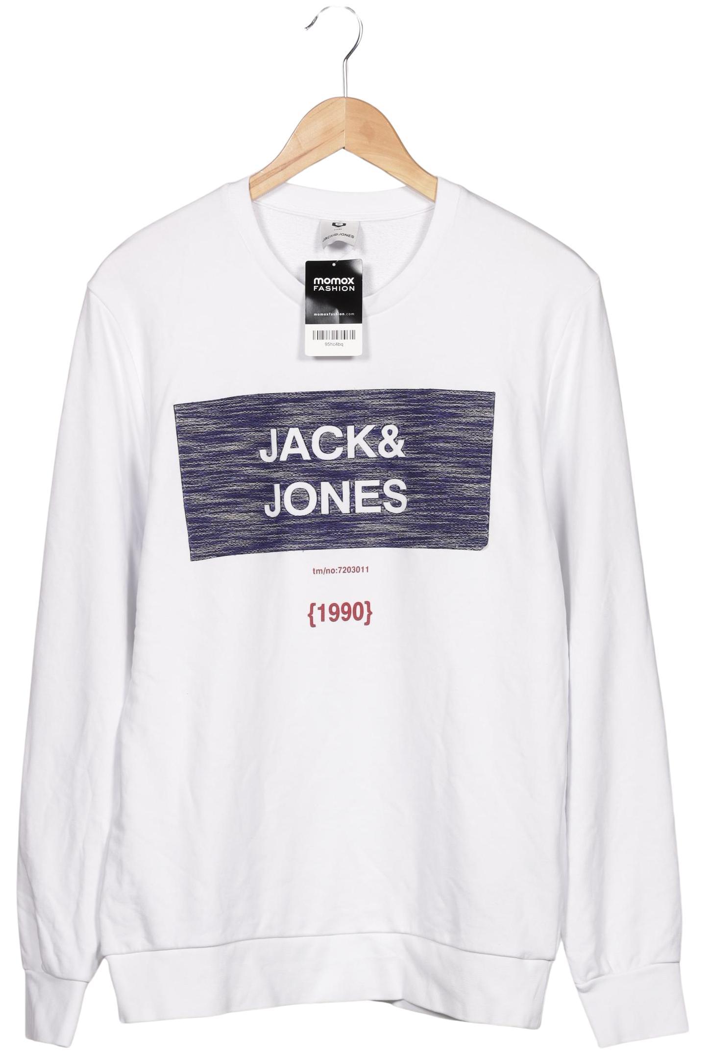 

Jack & Jones Herren Sweatshirt, weiß, Gr. 52