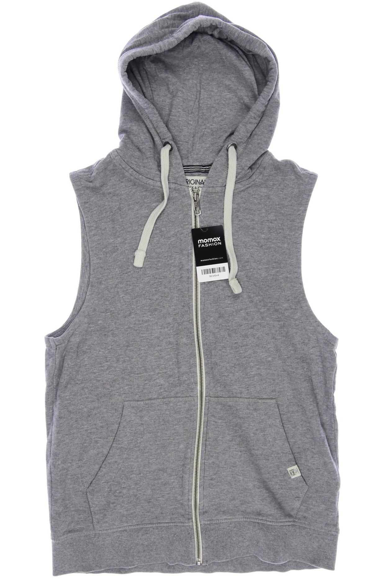

JACK & JONES Herren Kapuzenpullover, grau