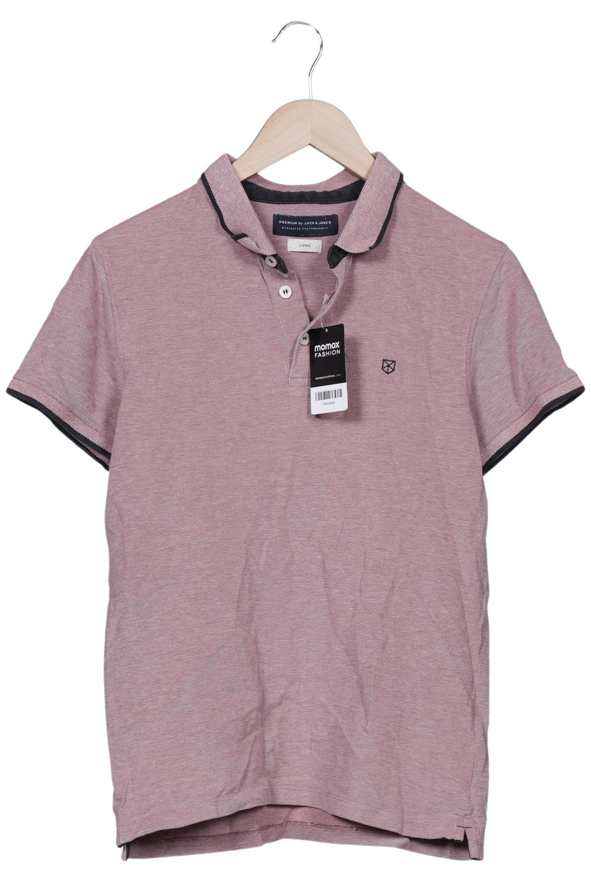 

Jack & Jones Herren Poloshirt, pink, Gr. 52