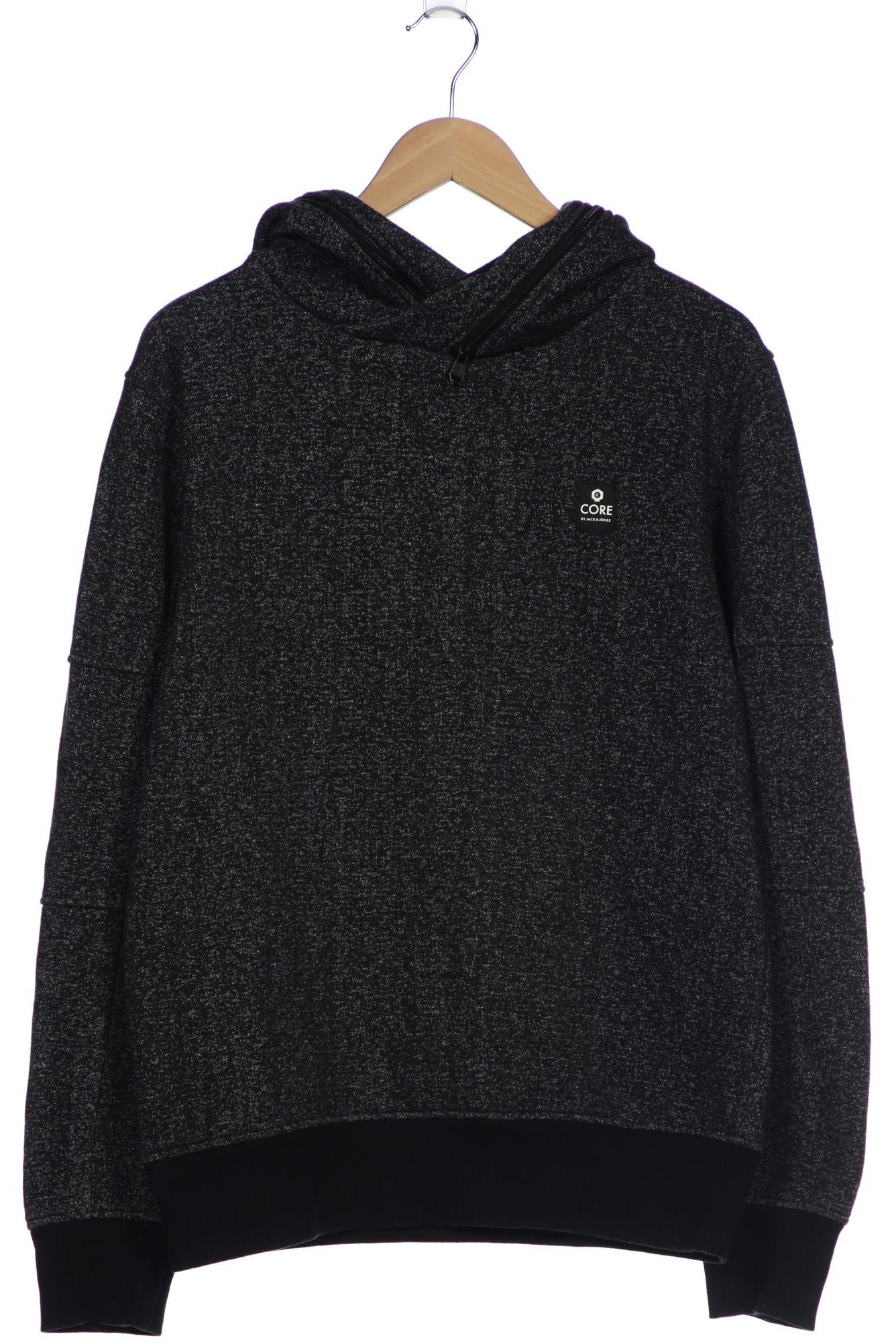 

Jack & Jones Herren Kapuzenpullover, schwarz, Gr. 52