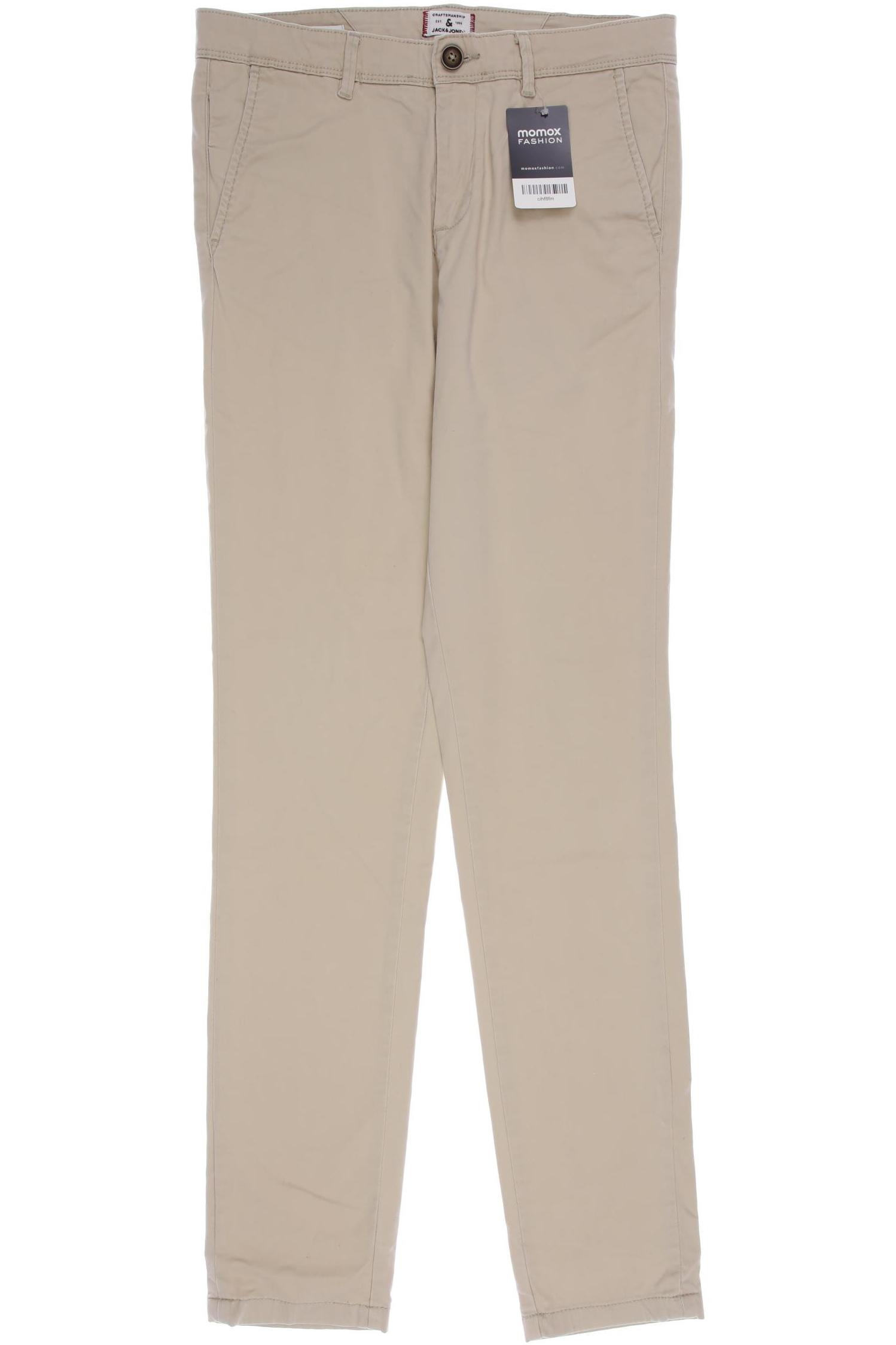 

JACK & JONES Herren Stoffhose, beige