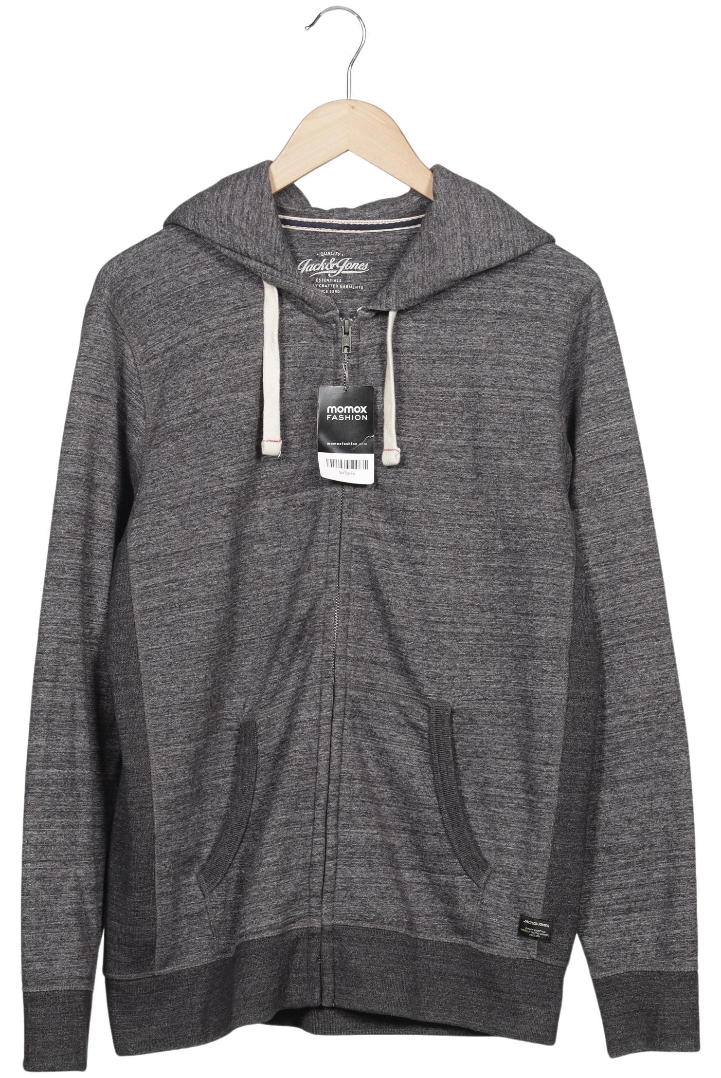 

Jack & Jones Herren Kapuzenpullover, grau, Gr. 52