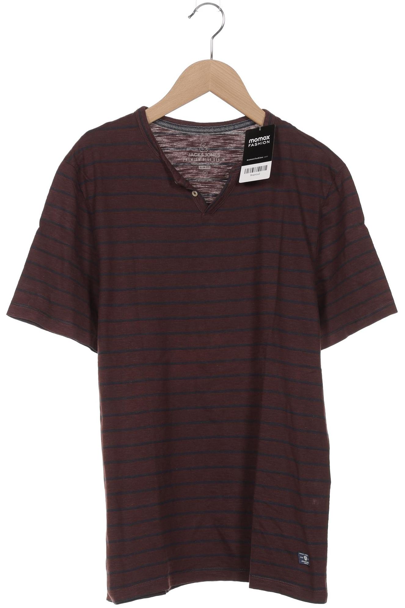 

Jack & Jones Herren T-Shirt, bordeaux, Gr. 48