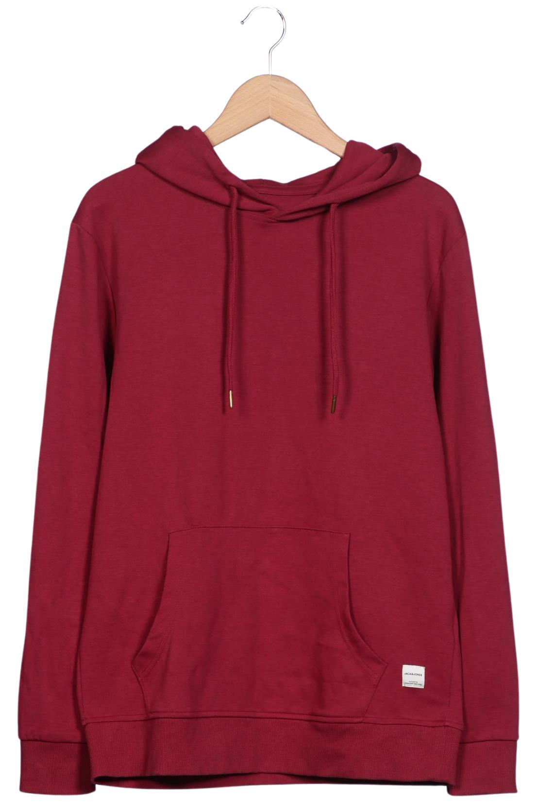

Jack & Jones Herren Kapuzenpullover, bordeaux, Gr. 52