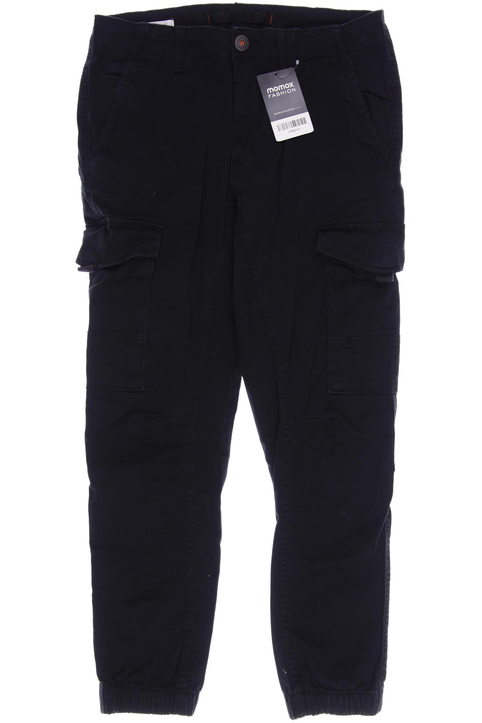 

Jack & Jones Herren Stoffhose, schwarz, Gr. 46
