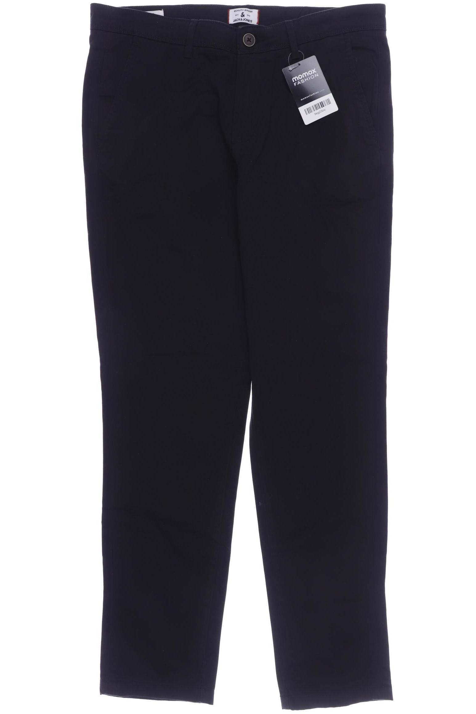 

JACK & JONES Herren Stoffhose, schwarz