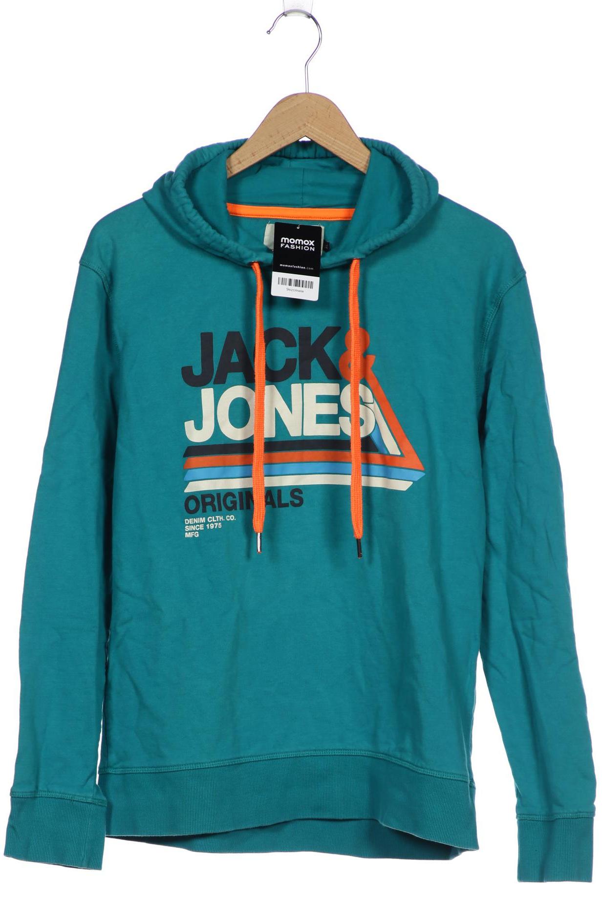 

JACK & JONES Herren Kapuzenpullover, türkis