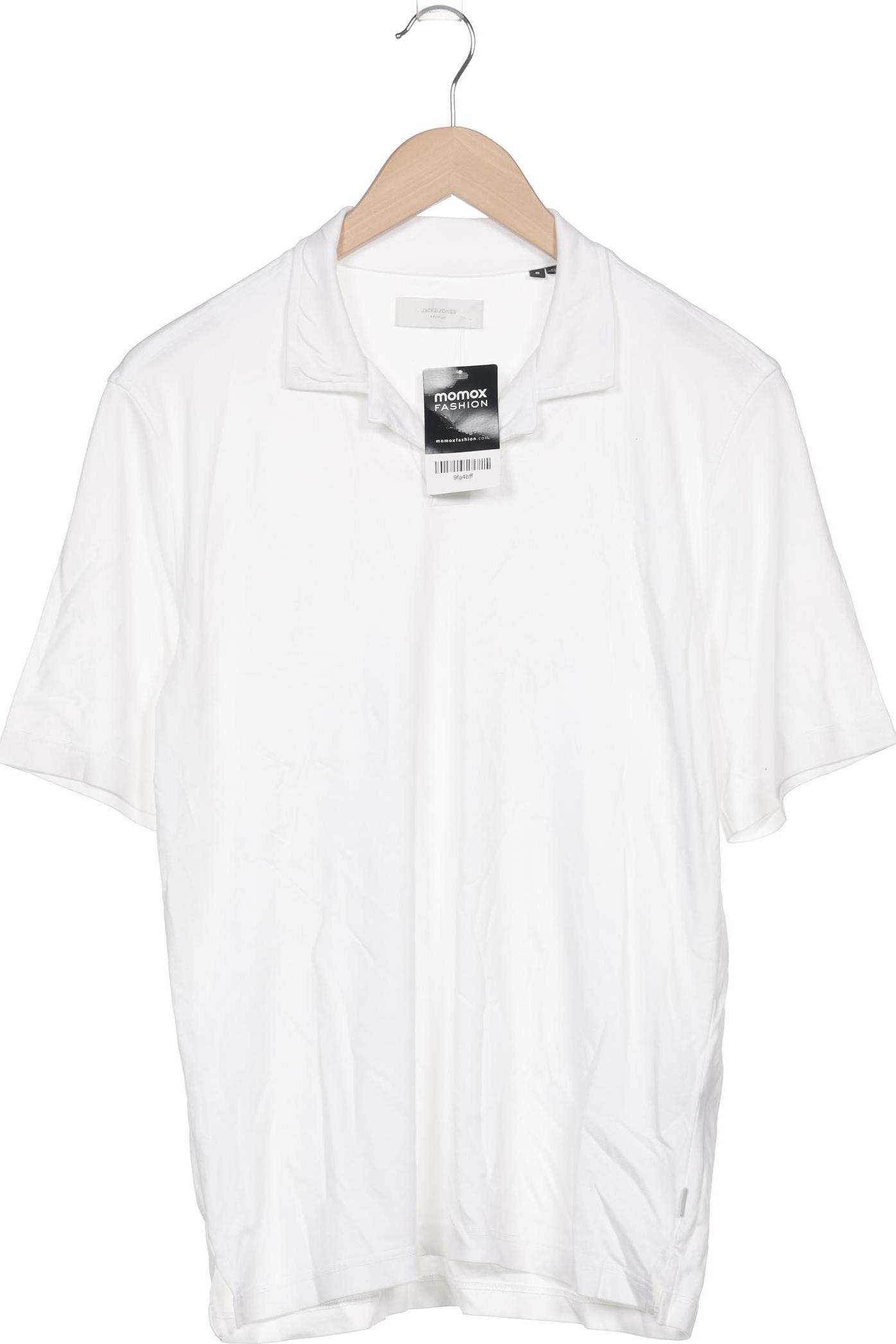 

Jack & Jones Herren Poloshirt, weiß, Gr. 46