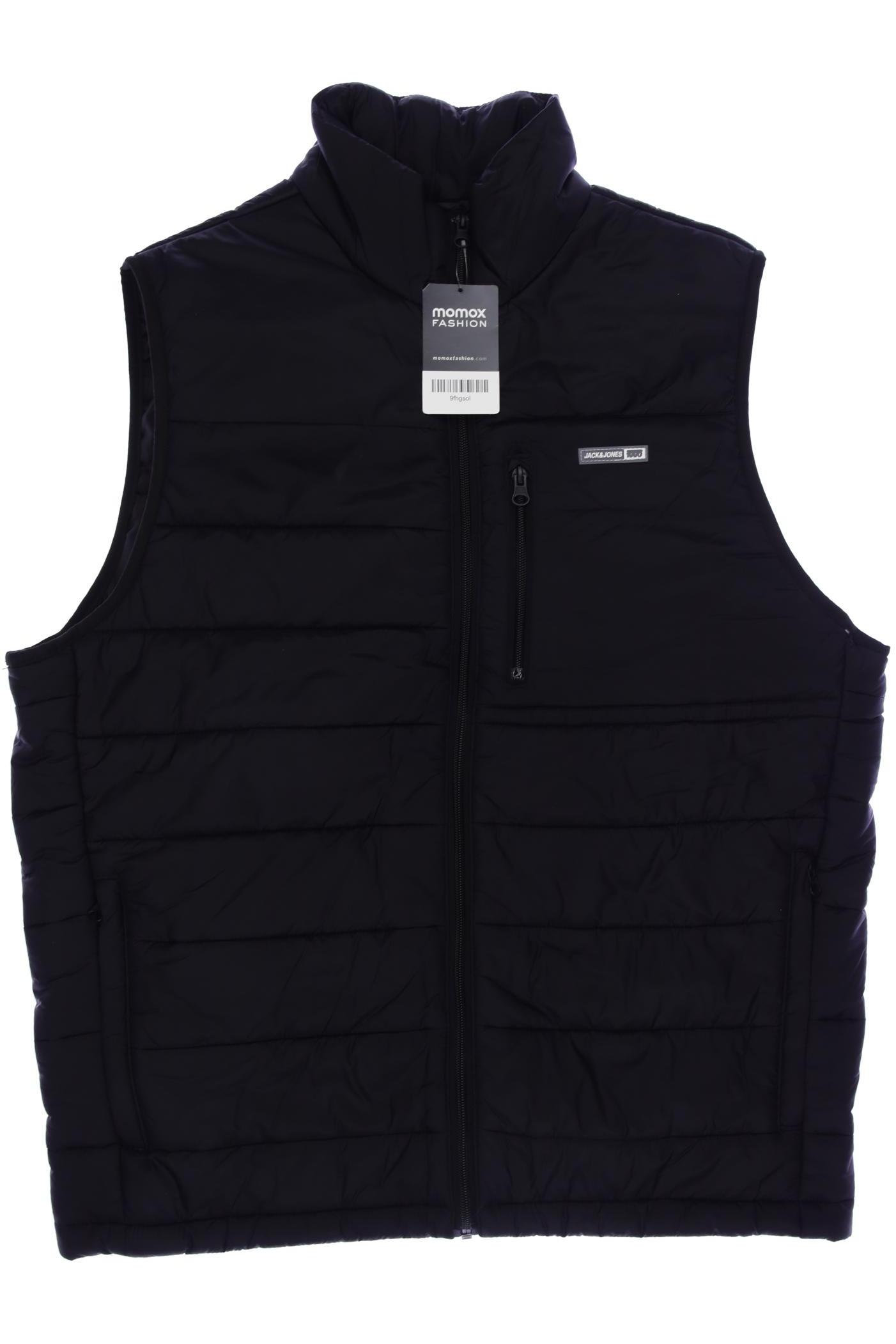 

Jack & Jones Herren Weste, schwarz, Gr. 48