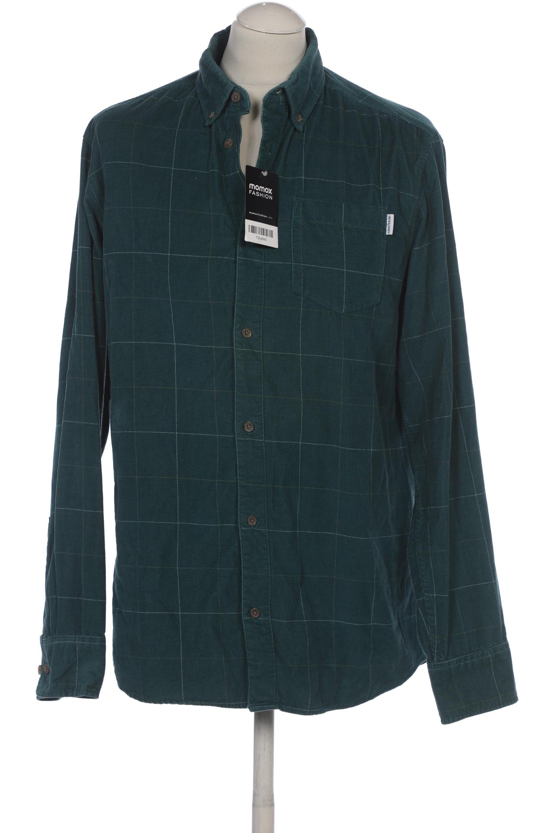 

Jack & Jones Herren Hemd, türkis, Gr. 48