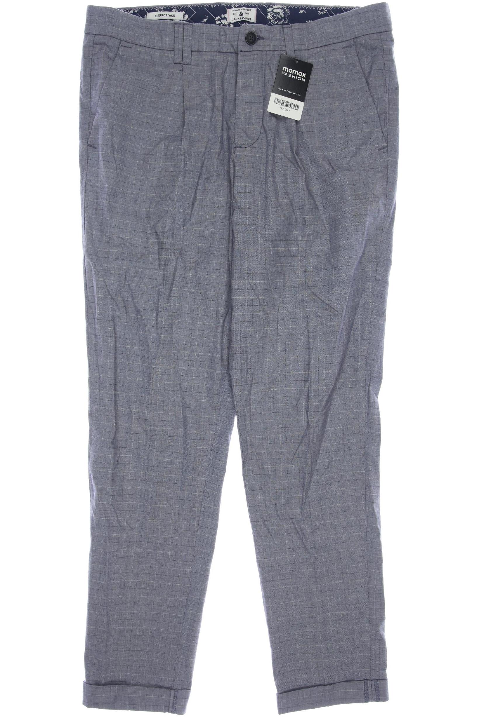 

Jack & Jones Herren Stoffhose, blau, Gr. 34