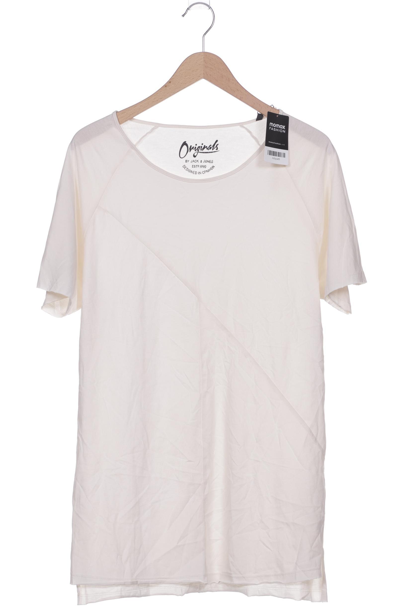 

Jack & Jones Herren T-Shirt, cremeweiß, Gr. 48