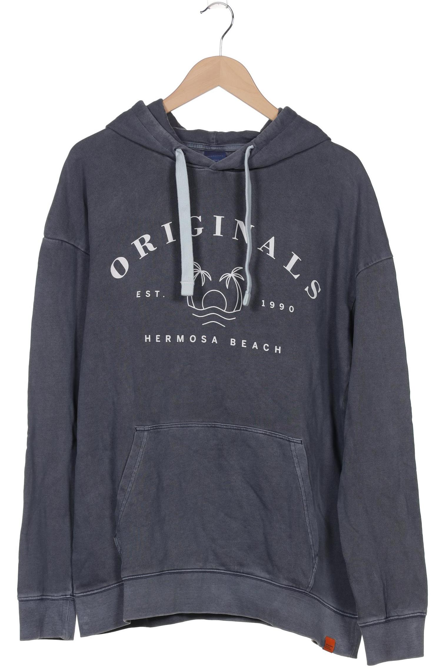 

Jack & Jones Herren Kapuzenpullover, grau, Gr. 54