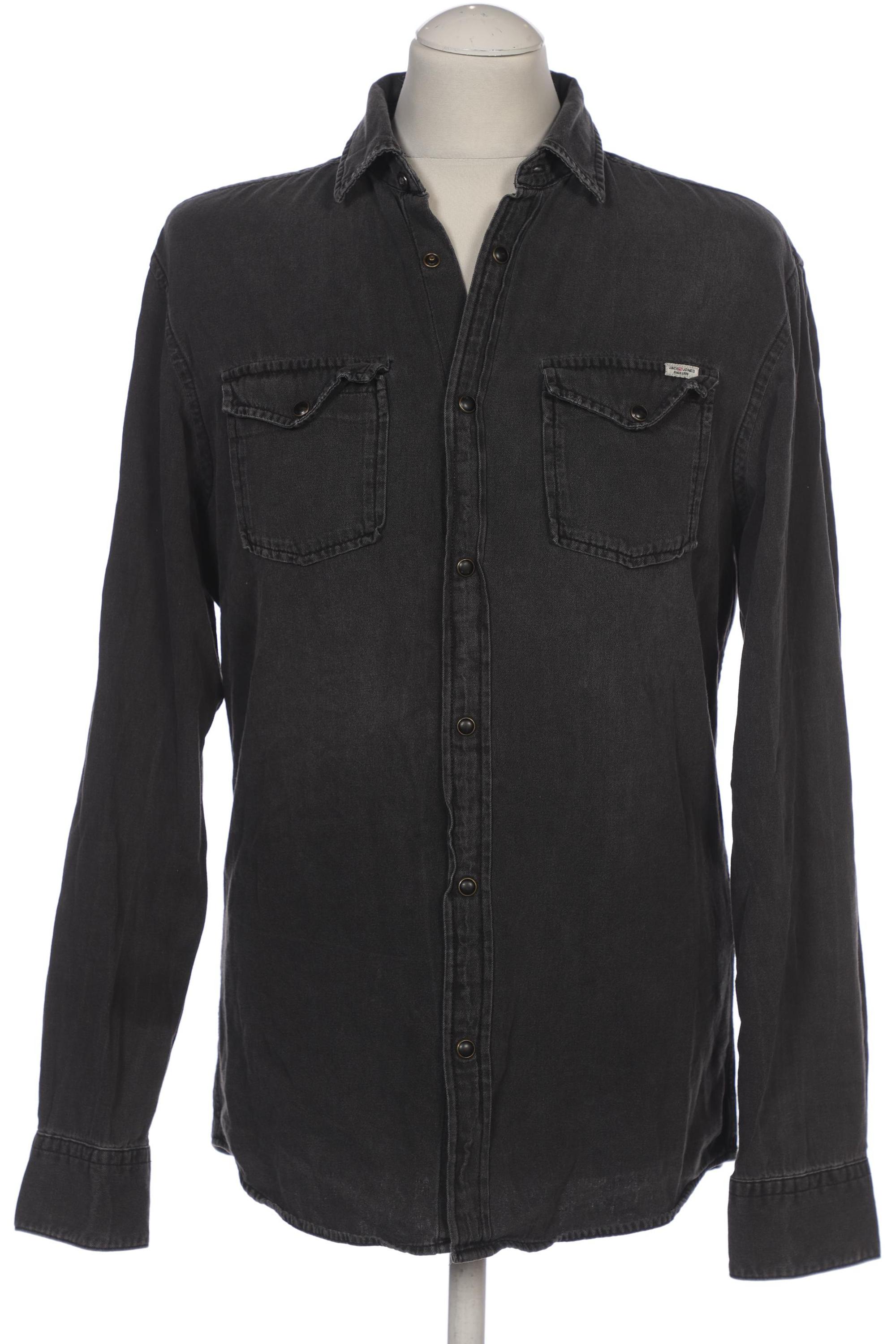 

JACK & JONES Herren Hemd, grau