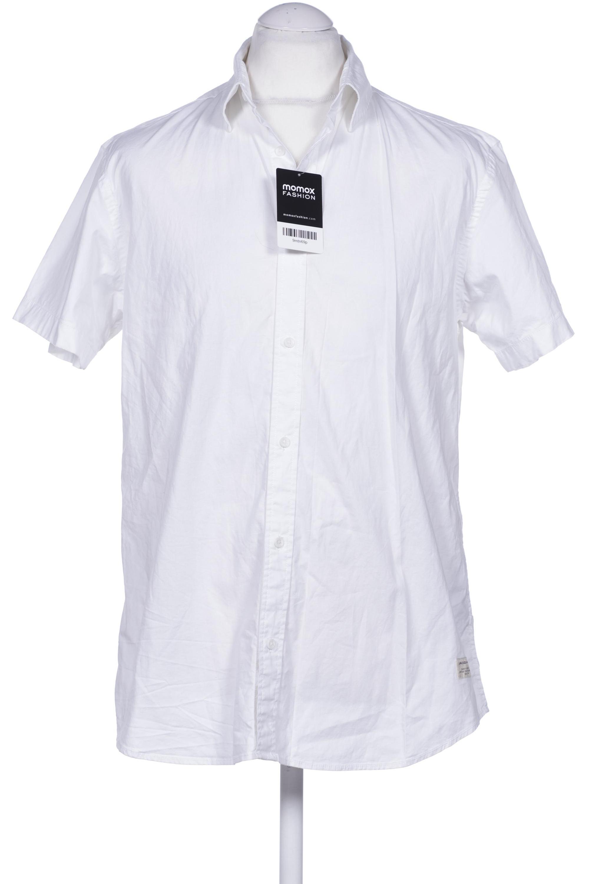 

JACK & JONES Herren Hemd, weiß