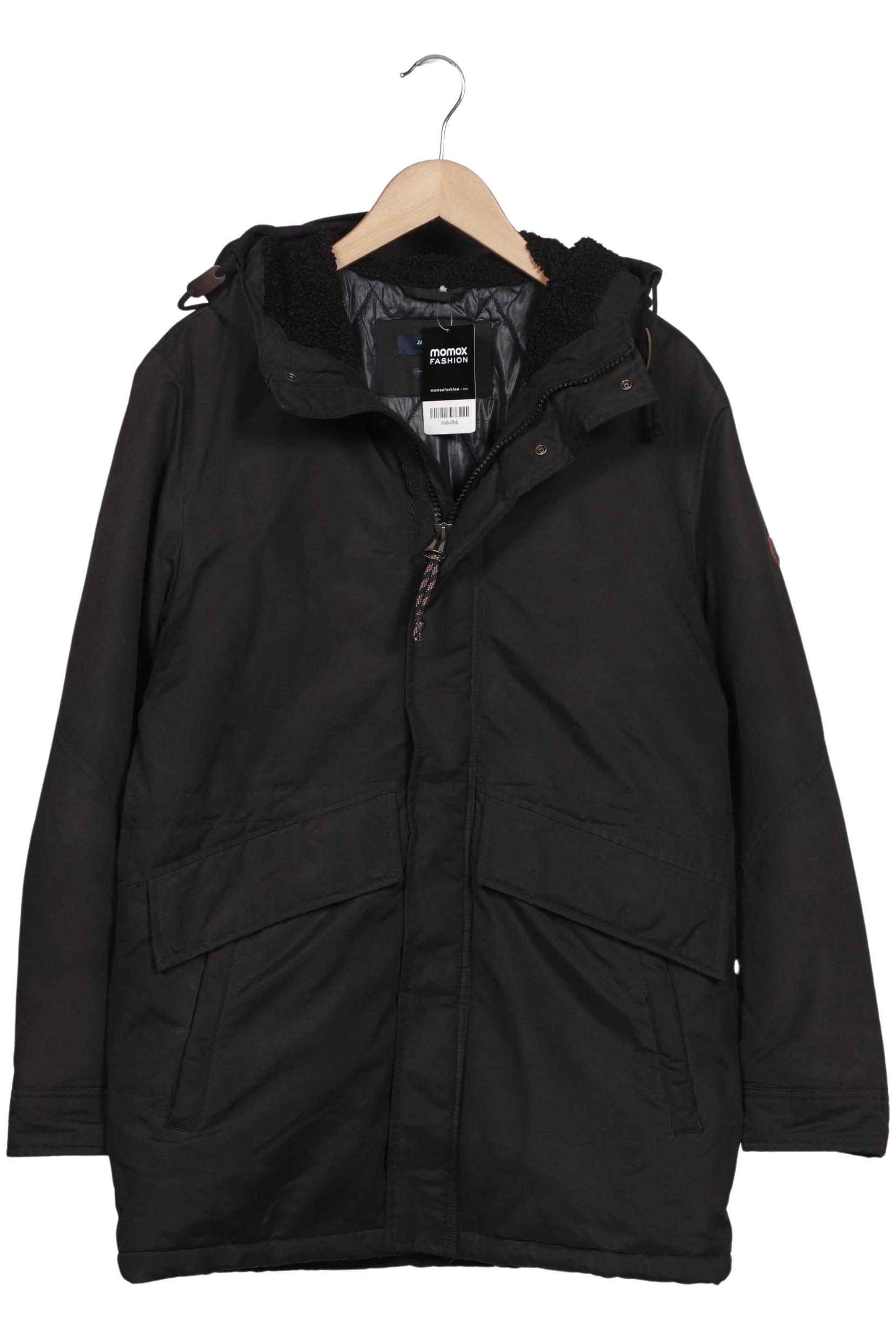 

Jack & Jones Herren Mantel, schwarz, Gr. 48